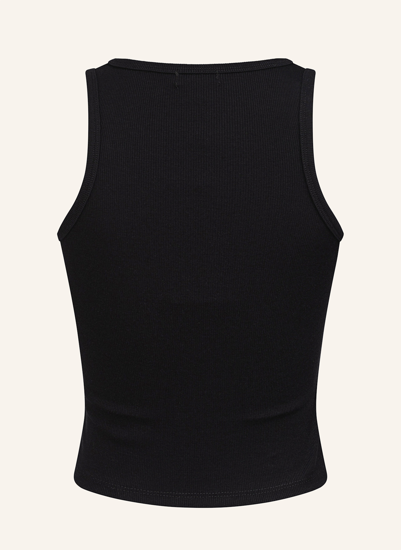 TRUE RELIGION Tank Top: SCHWARZ