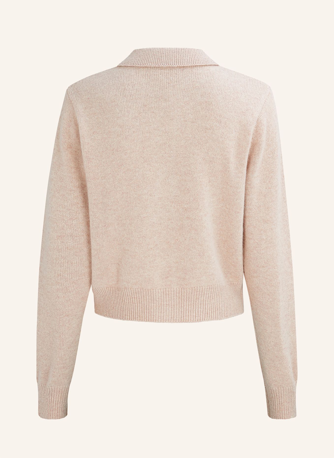 TRUE RELIGION Strickjacke POLO CHUNKY: BEIGE