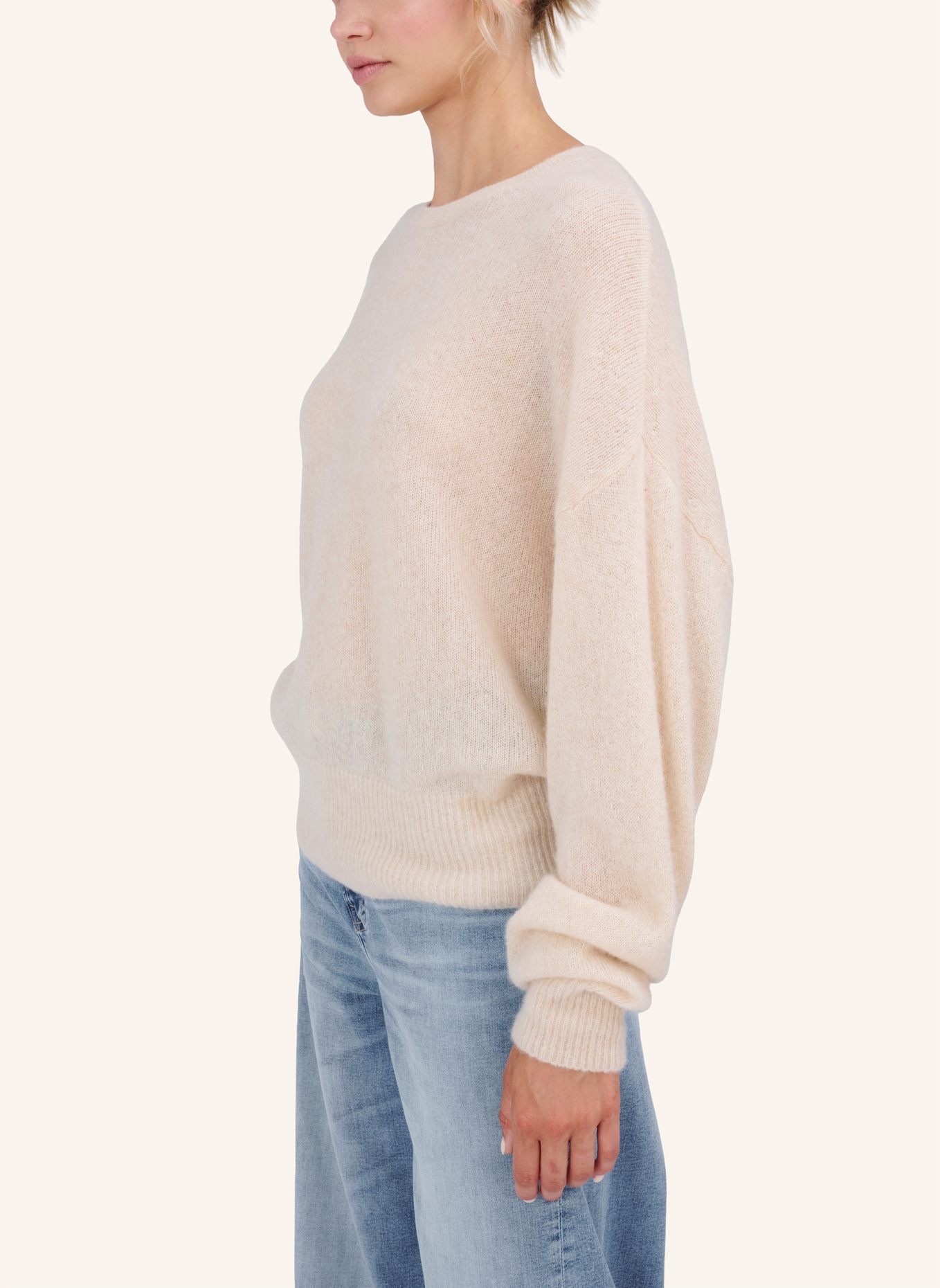 TRUE RELIGION Strickpulli AMARA MILEY: BEIGE