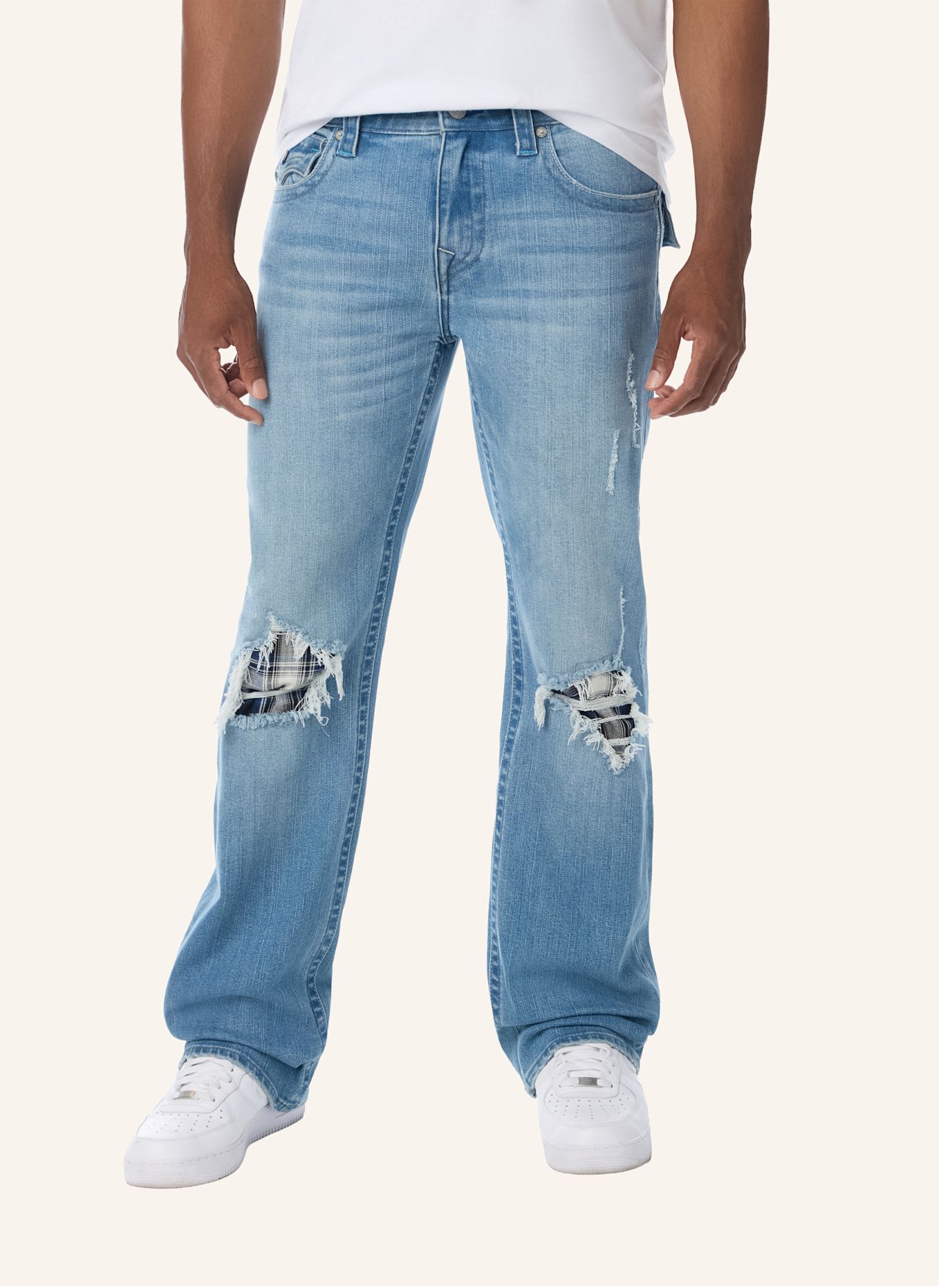 TRUE RELIGION Jeans BILLY Bootcut: BLAU