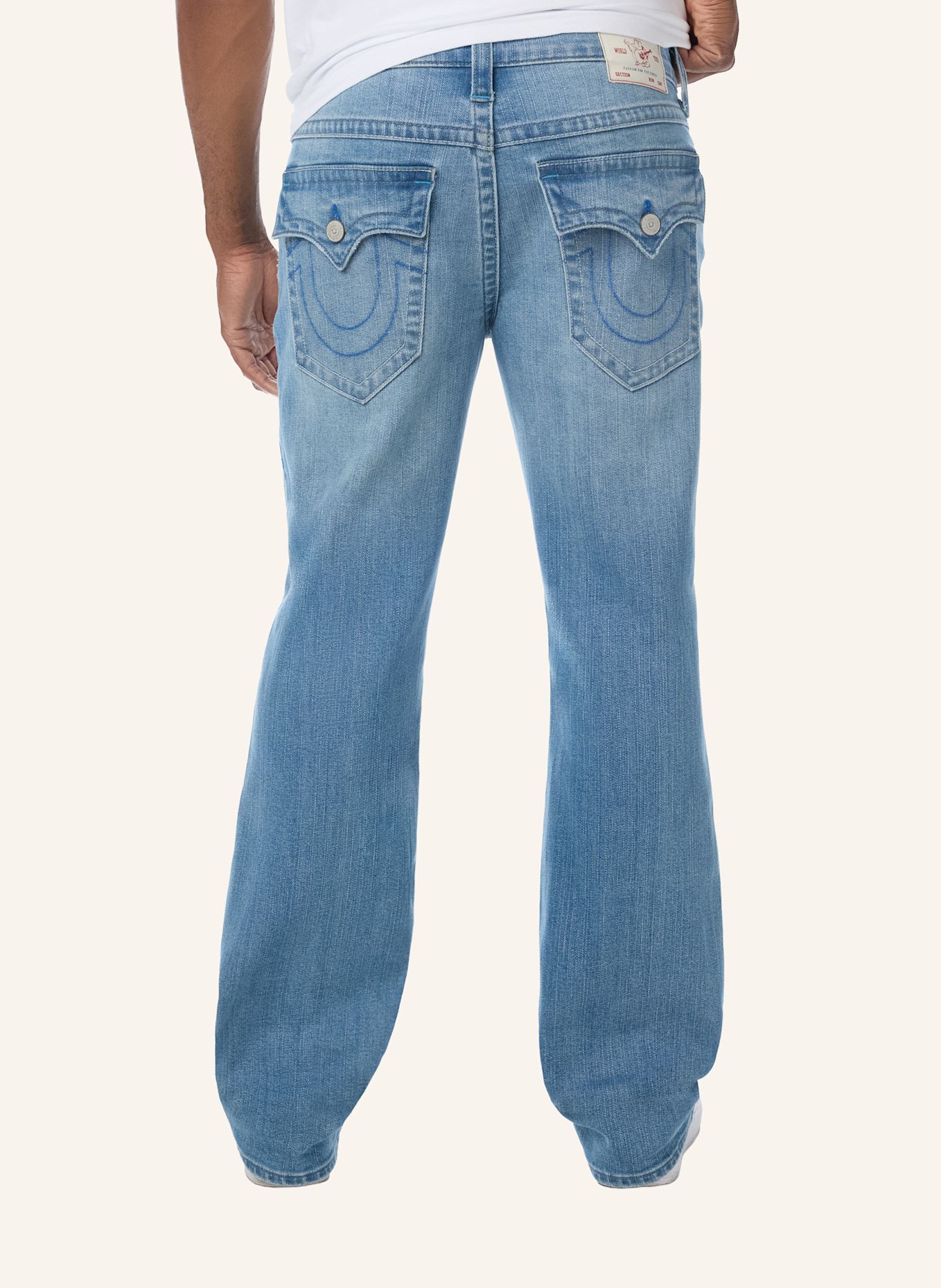 TRUE RELIGION Jeans BILLY Bootcut: BLAU
