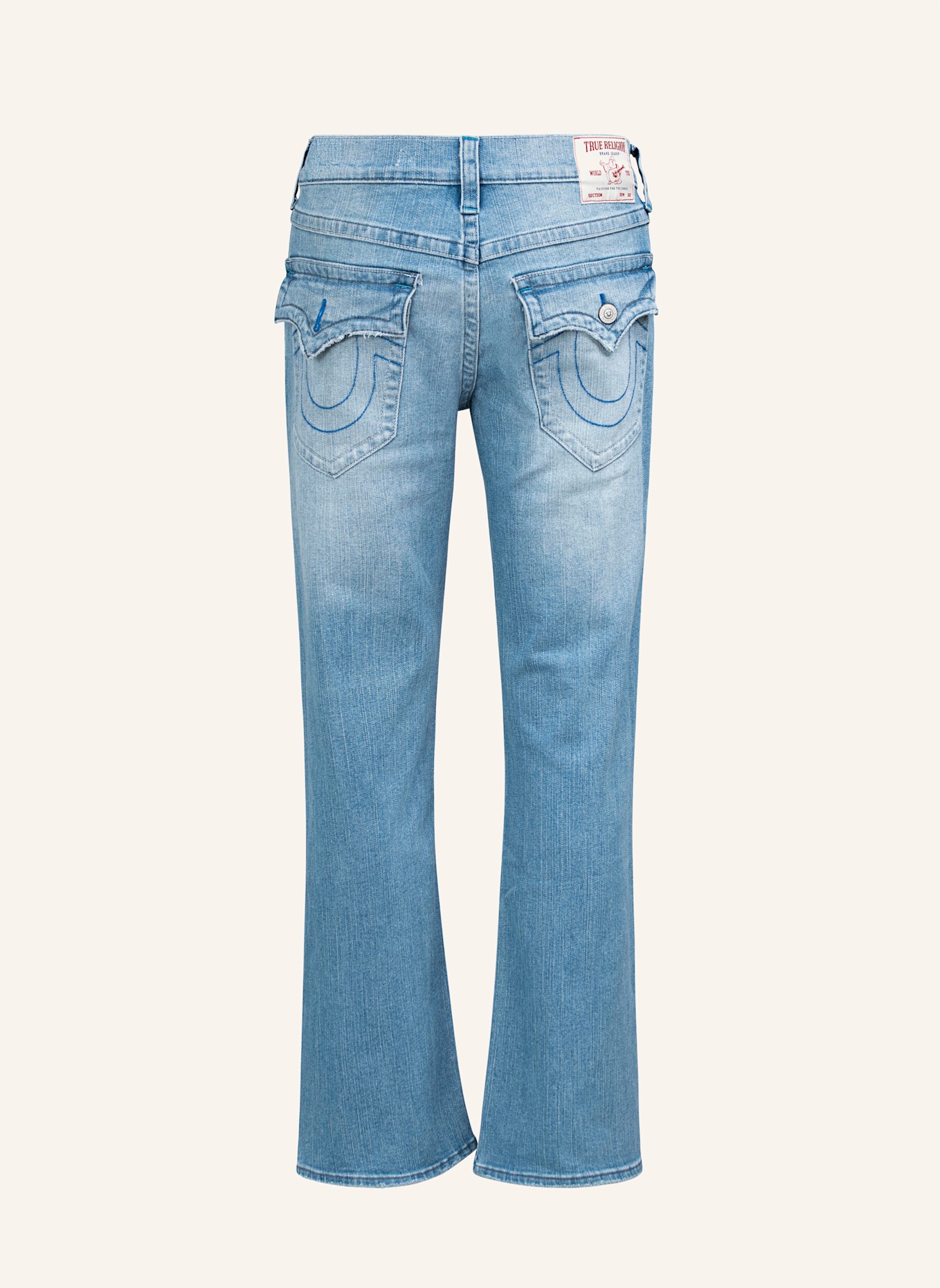TRUE RELIGION Jeans BILLY Bootcut: BLAU
