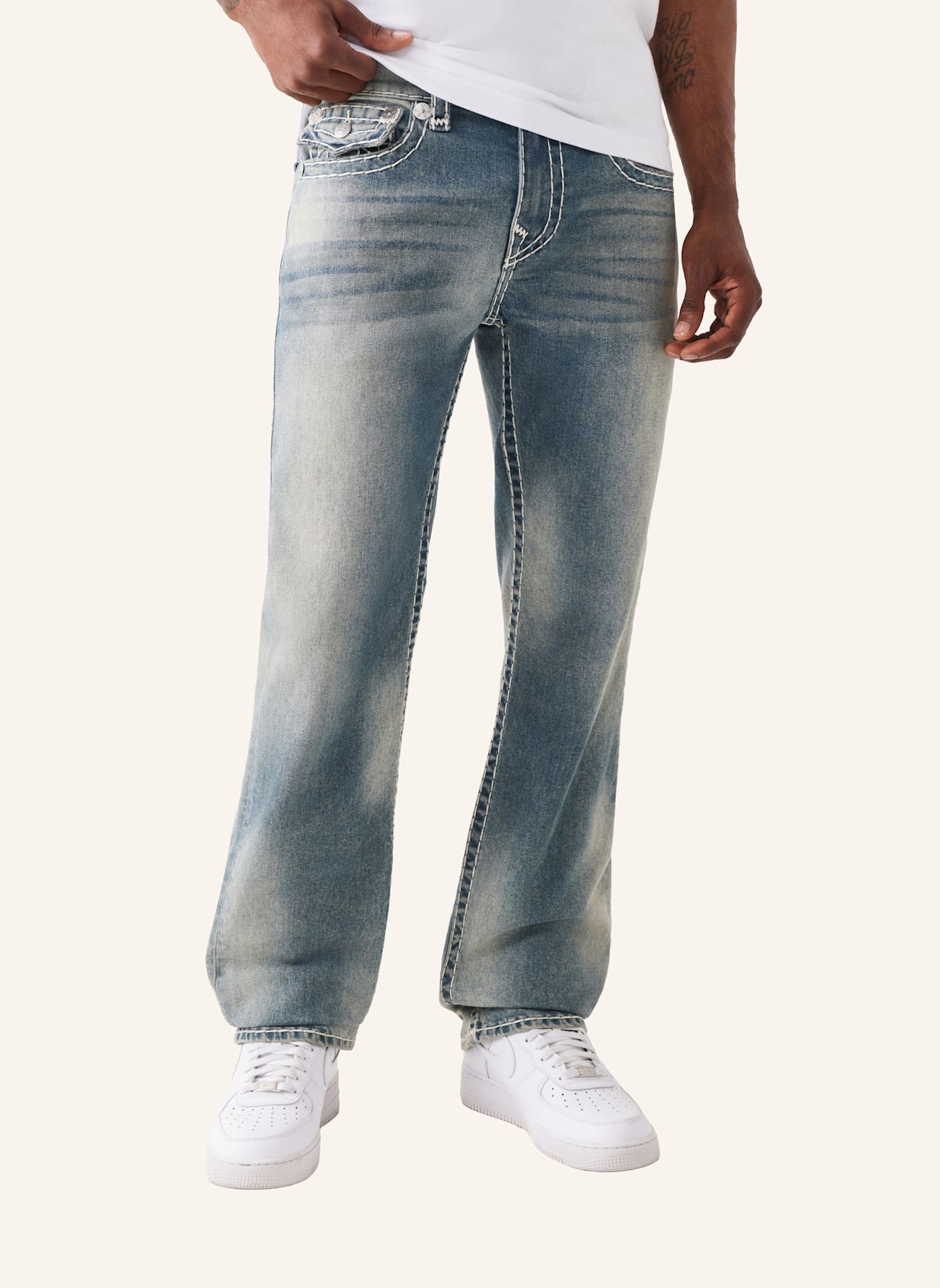 TRUE RELIGION Jeans RICKY: BLAU