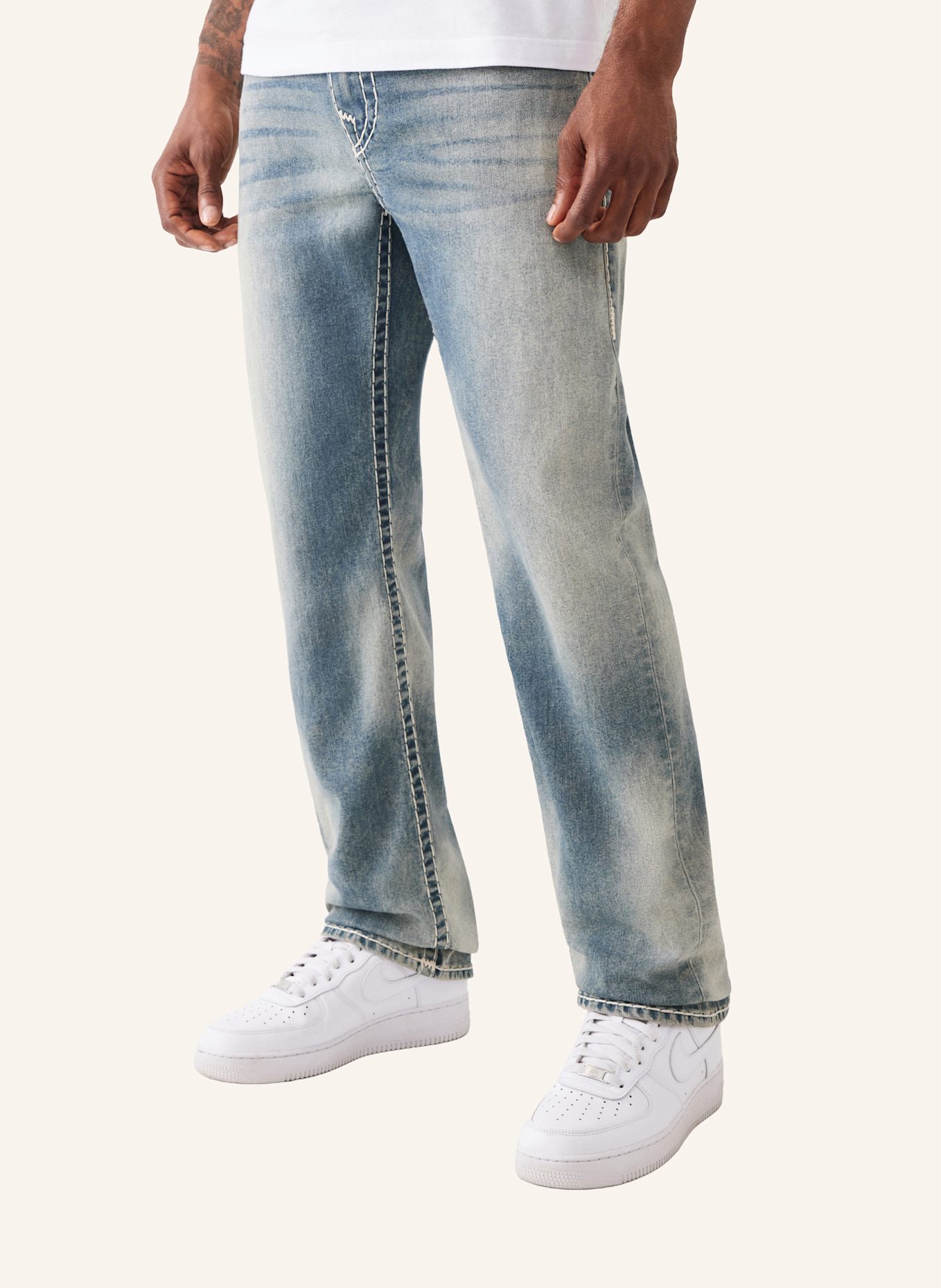 TRUE RELIGION Jeans RICKY: BLAU