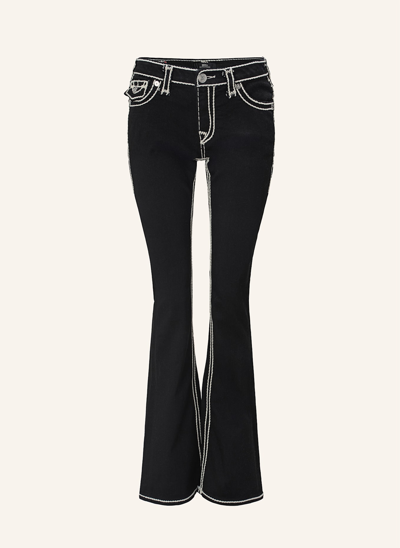 TRUE RELIGION Jeans BECCA: SCHWARZ