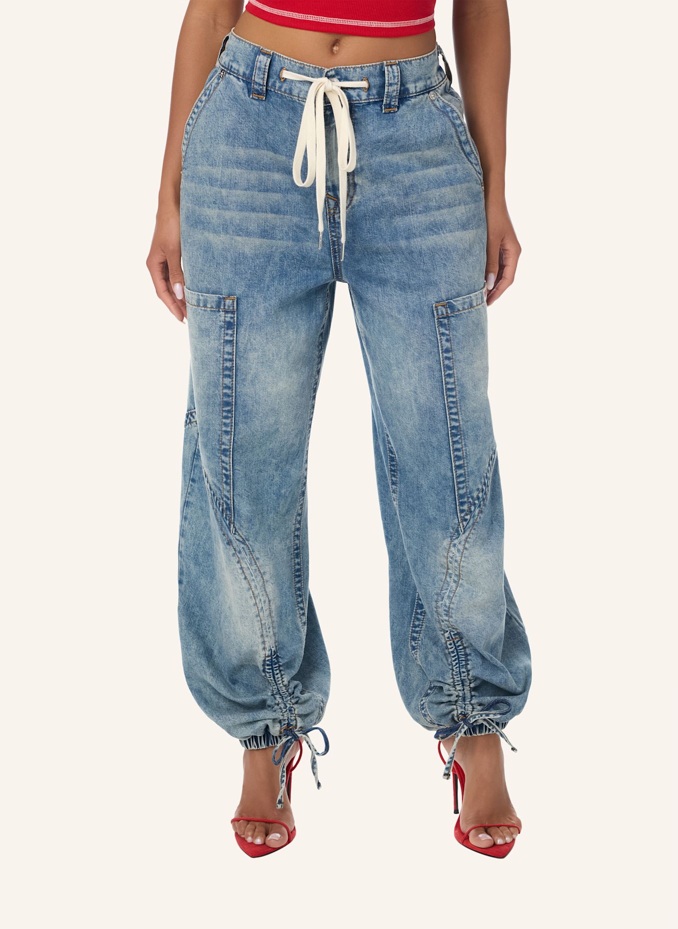 TRUE RELIGION Jogger BALLOON: BLAU