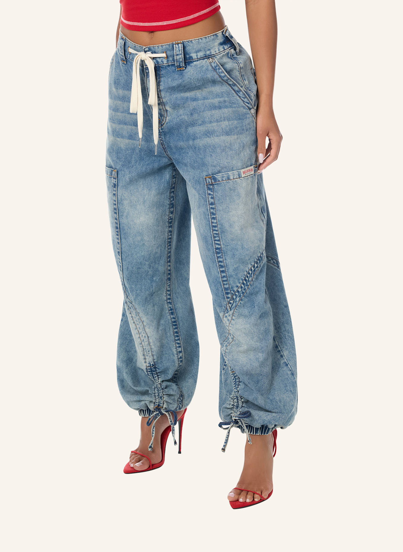 TRUE RELIGION Jogger BALLOON: BLAU