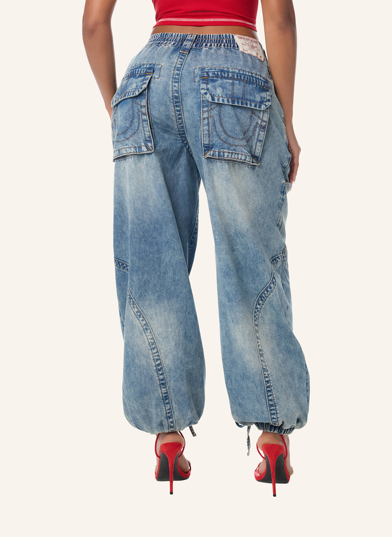 TRUE RELIGION Jogger BALLOON: BLAU