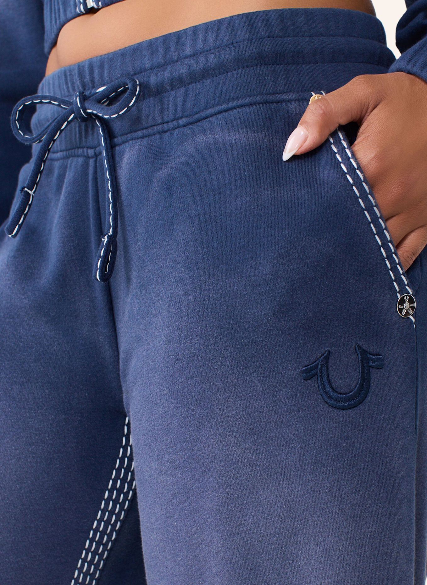 TRUE RELIGION Sweatpant: BLAU