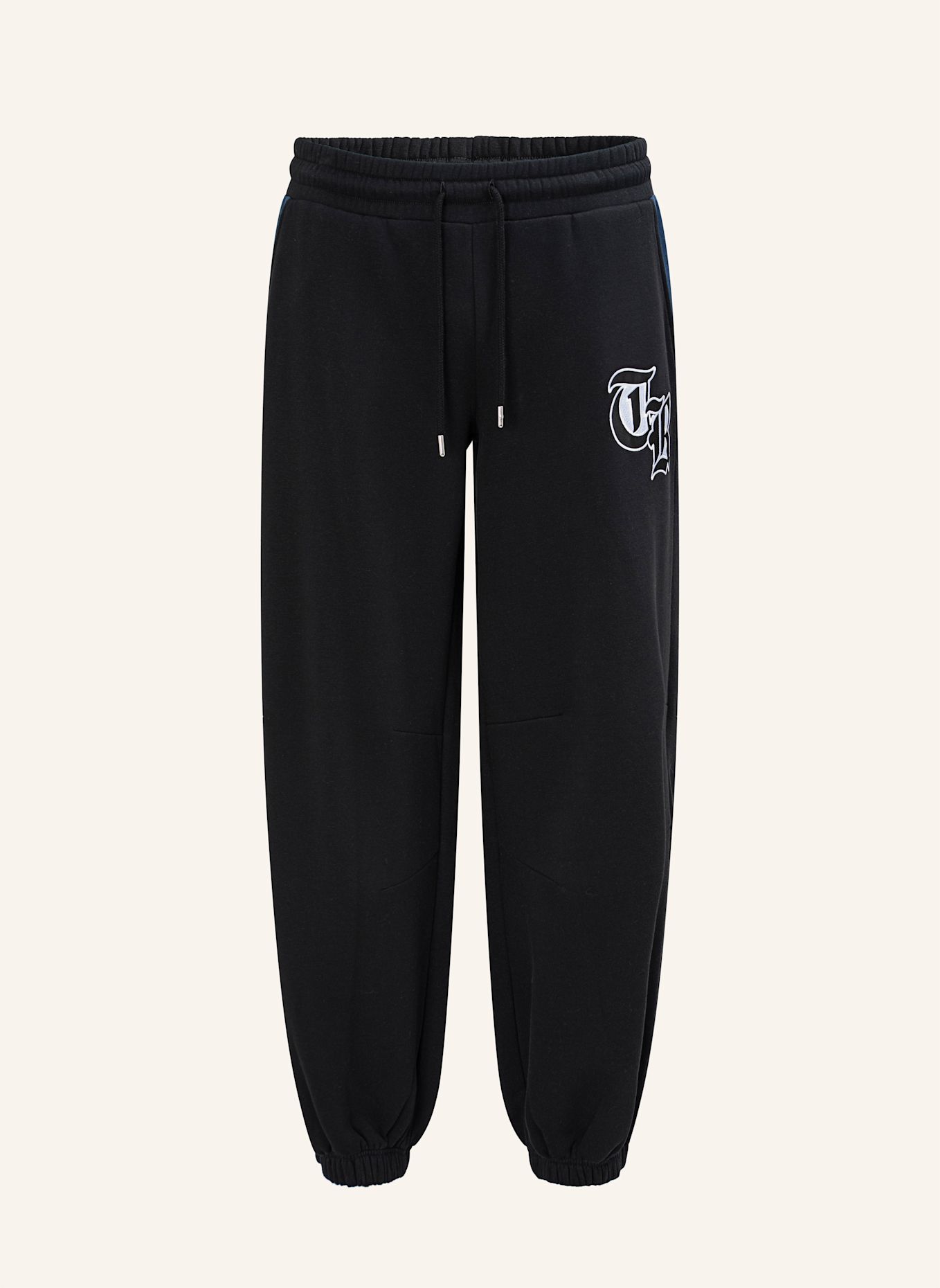 TRUE RELIGION Sweatpant BAGGY JOGGER: SCHWARZ