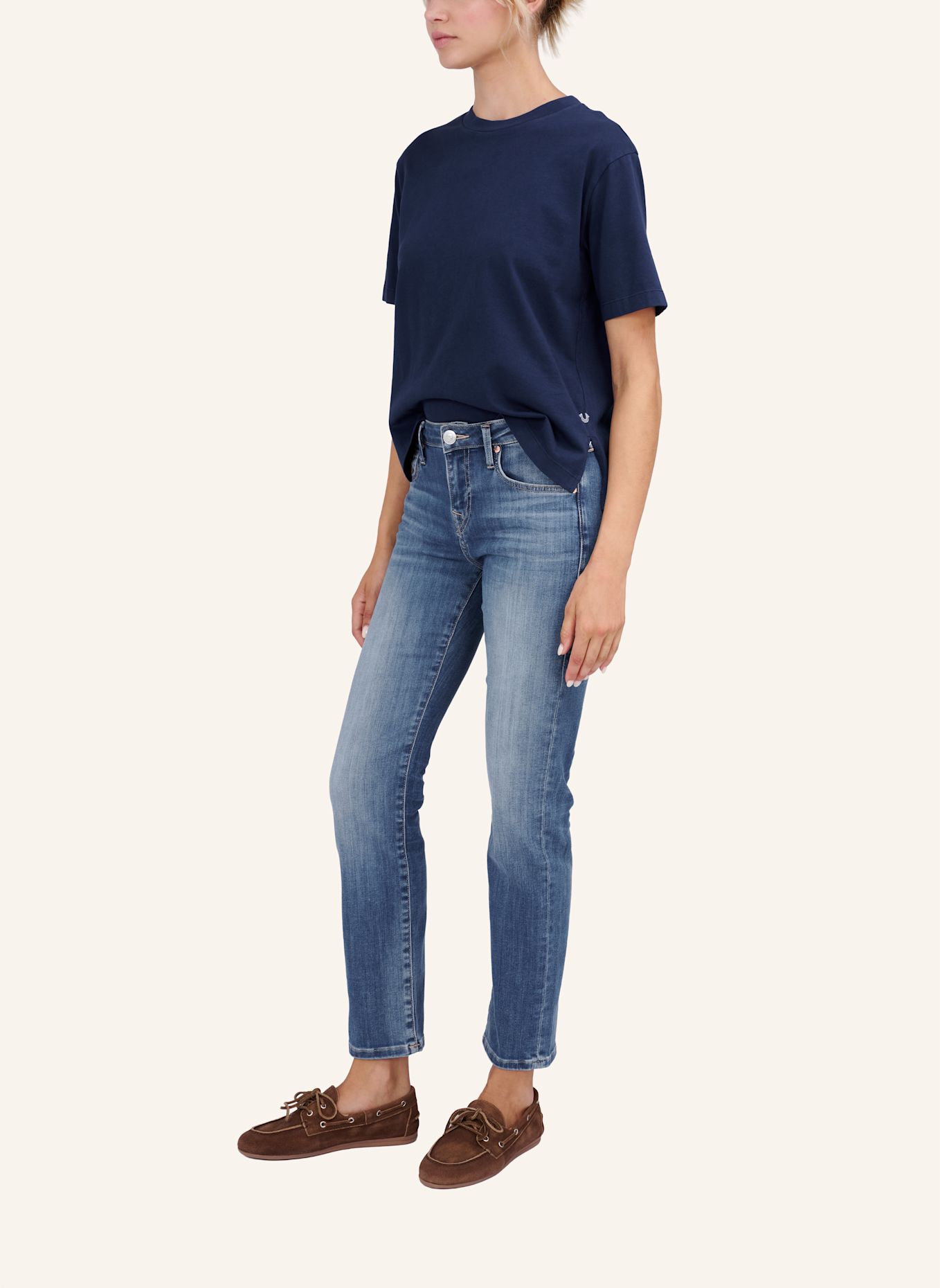 TRUE RELIGION Jeans PIPER: HELLBLAU / HELLGRAU