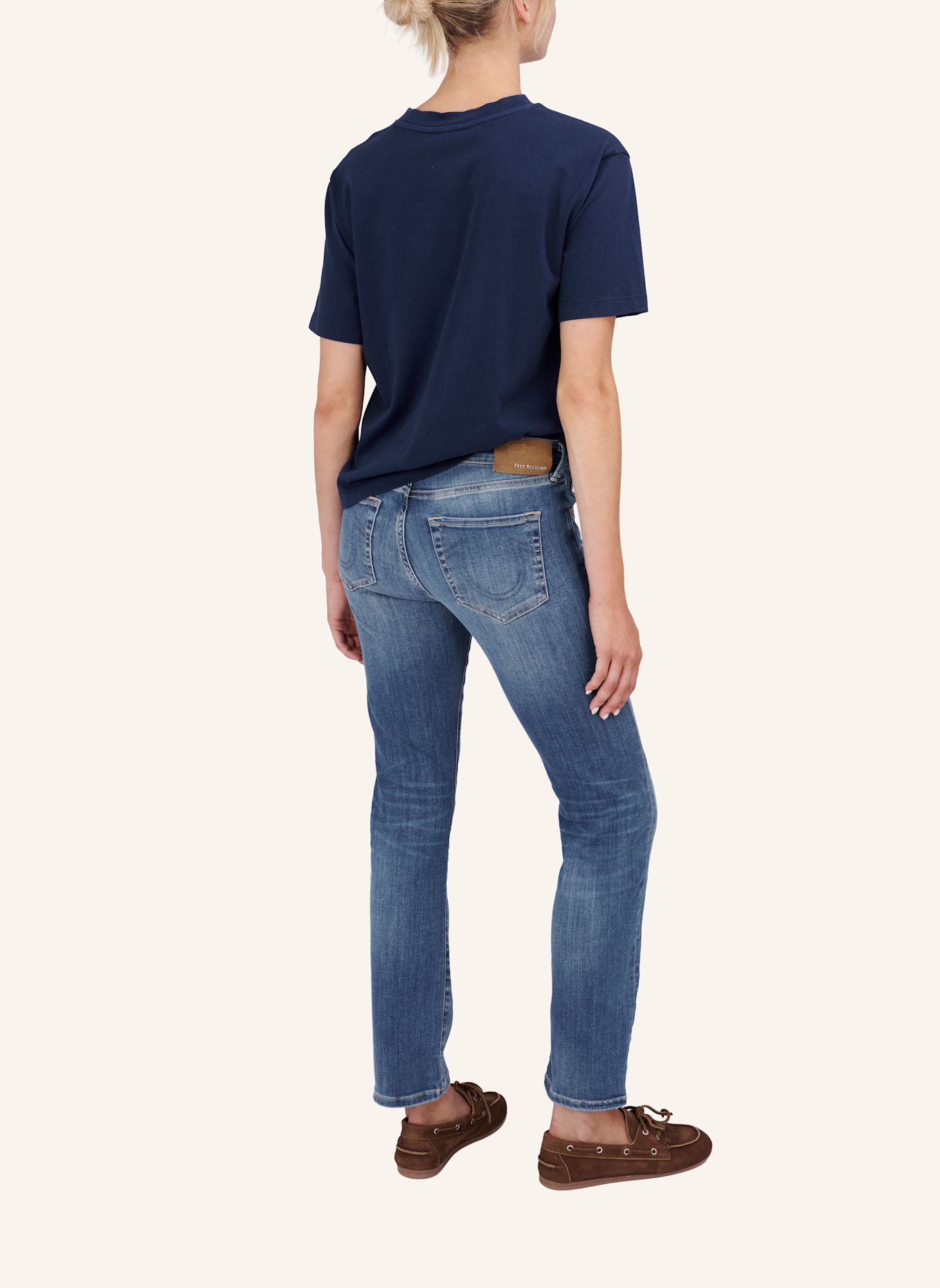TRUE RELIGION Jeans PIPER: HELLBLAU / HELLGRAU