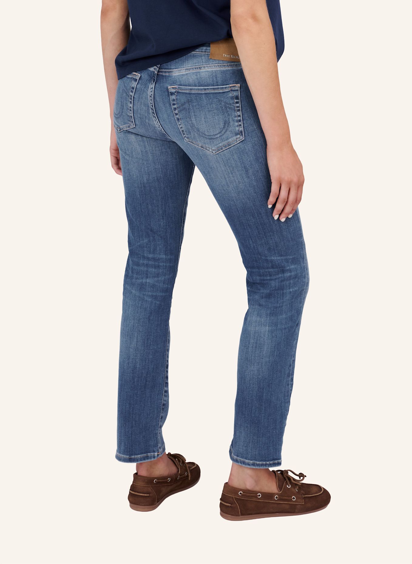 TRUE RELIGION Jeans PIPER: HELLBLAU / HELLGRAU