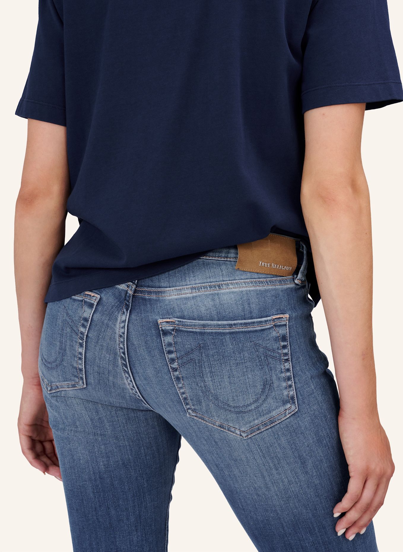 TRUE RELIGION Jeans PIPER: HELLBLAU / HELLGRAU