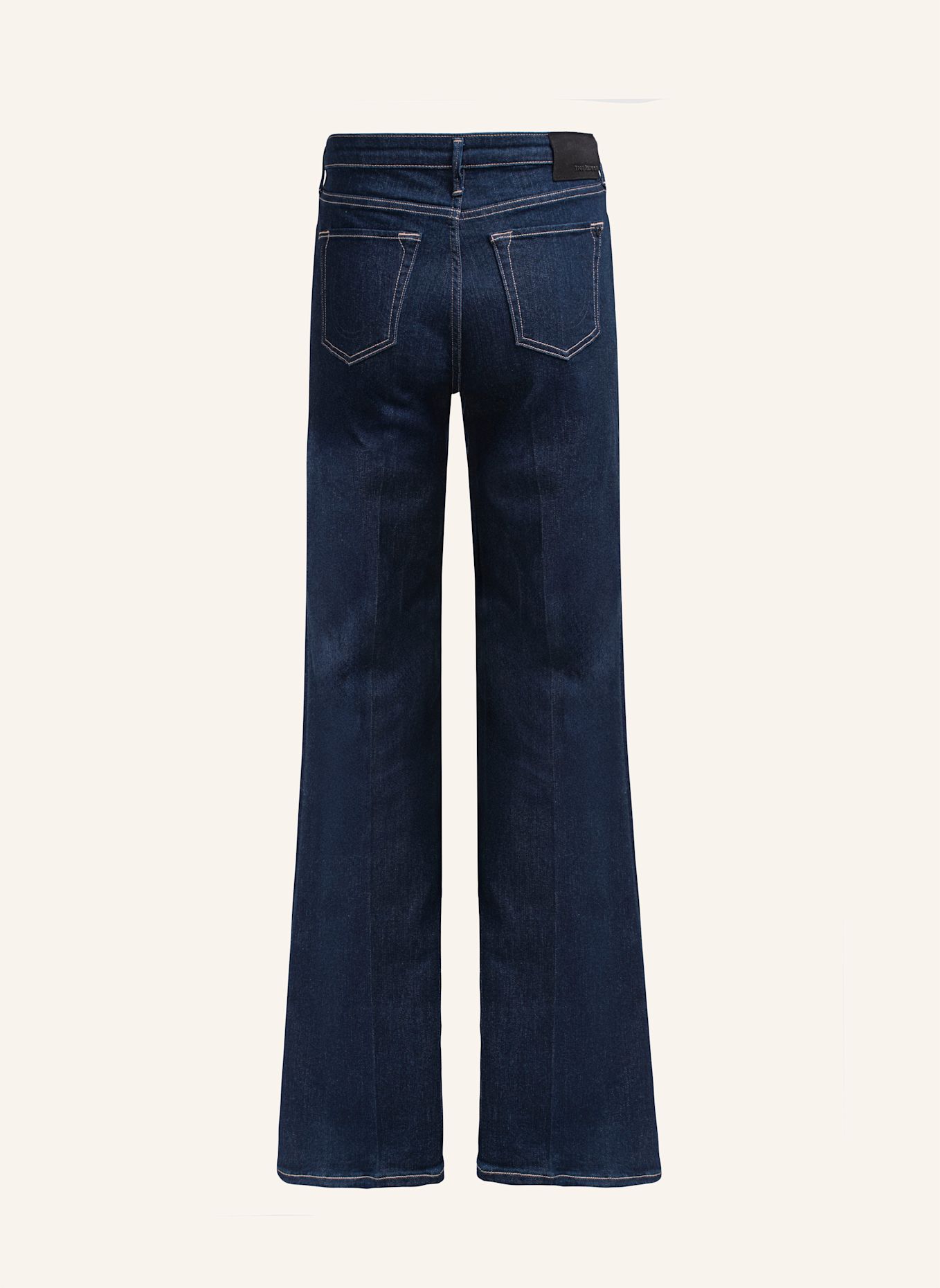 TRUE RELIGION Flared Jeans MIJA: BLAUGRAU / DUNKELBLAU