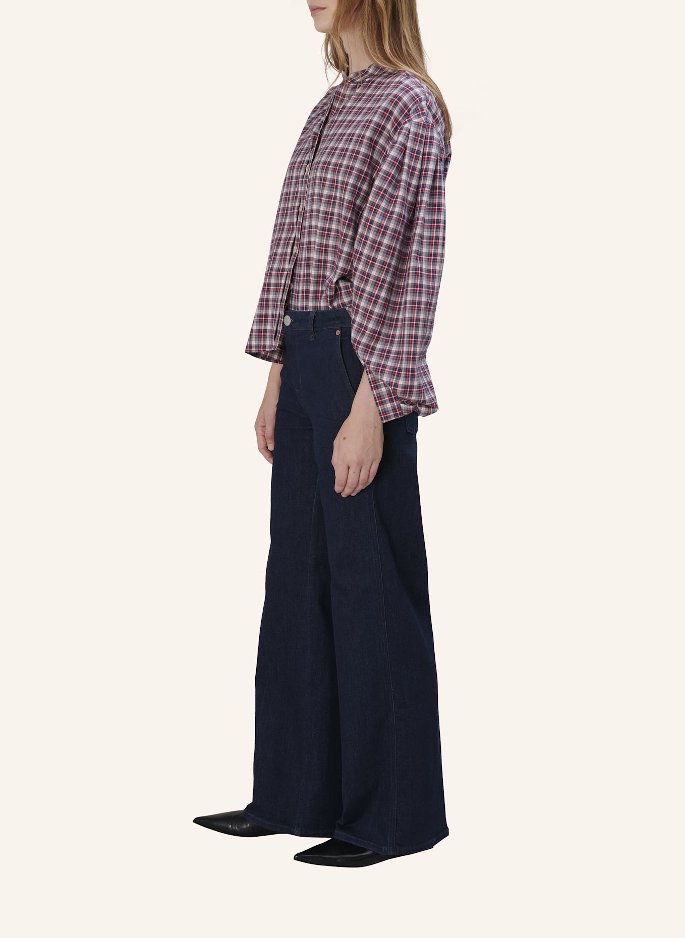 TRUE RELIGION Jeans LAUREN: BLAUGRAU / DUNKELBLAU