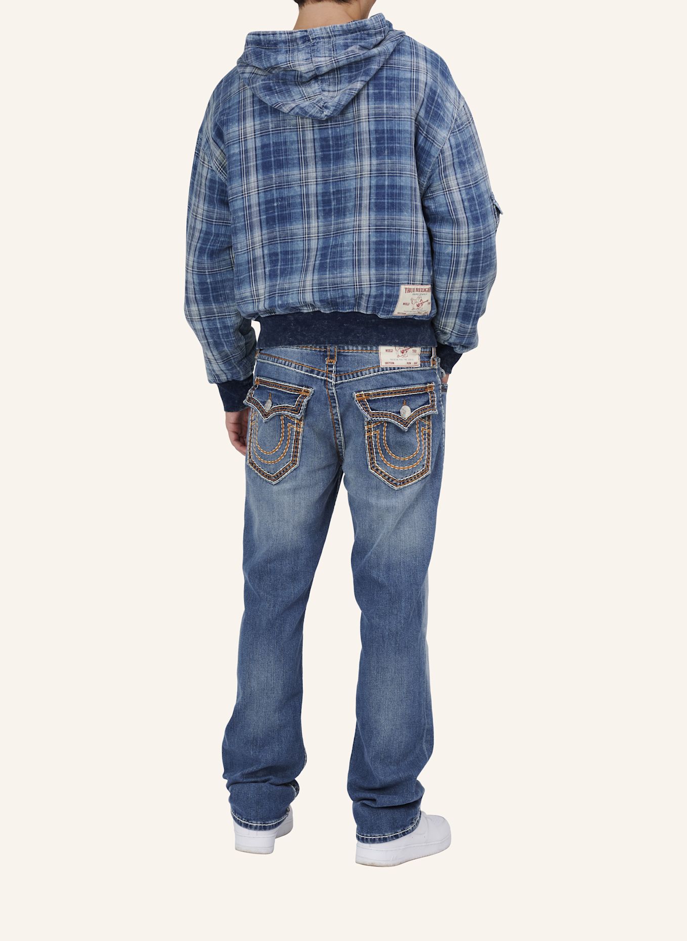TRUE RELIGION Jeans RICKY: BLAU