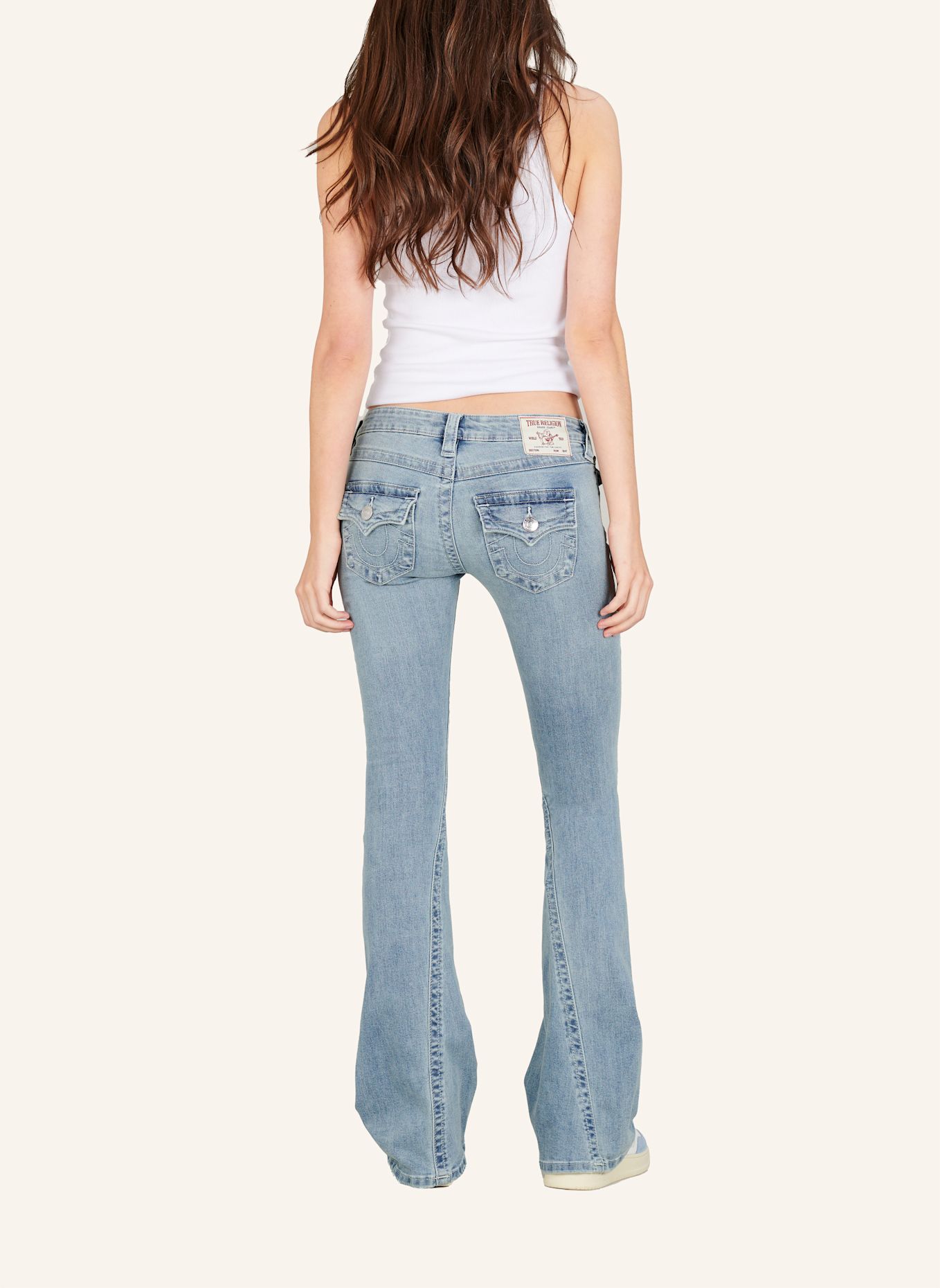 TRUE RELIGION Jeans JOEY: HELLBLAU / HELLGRAU