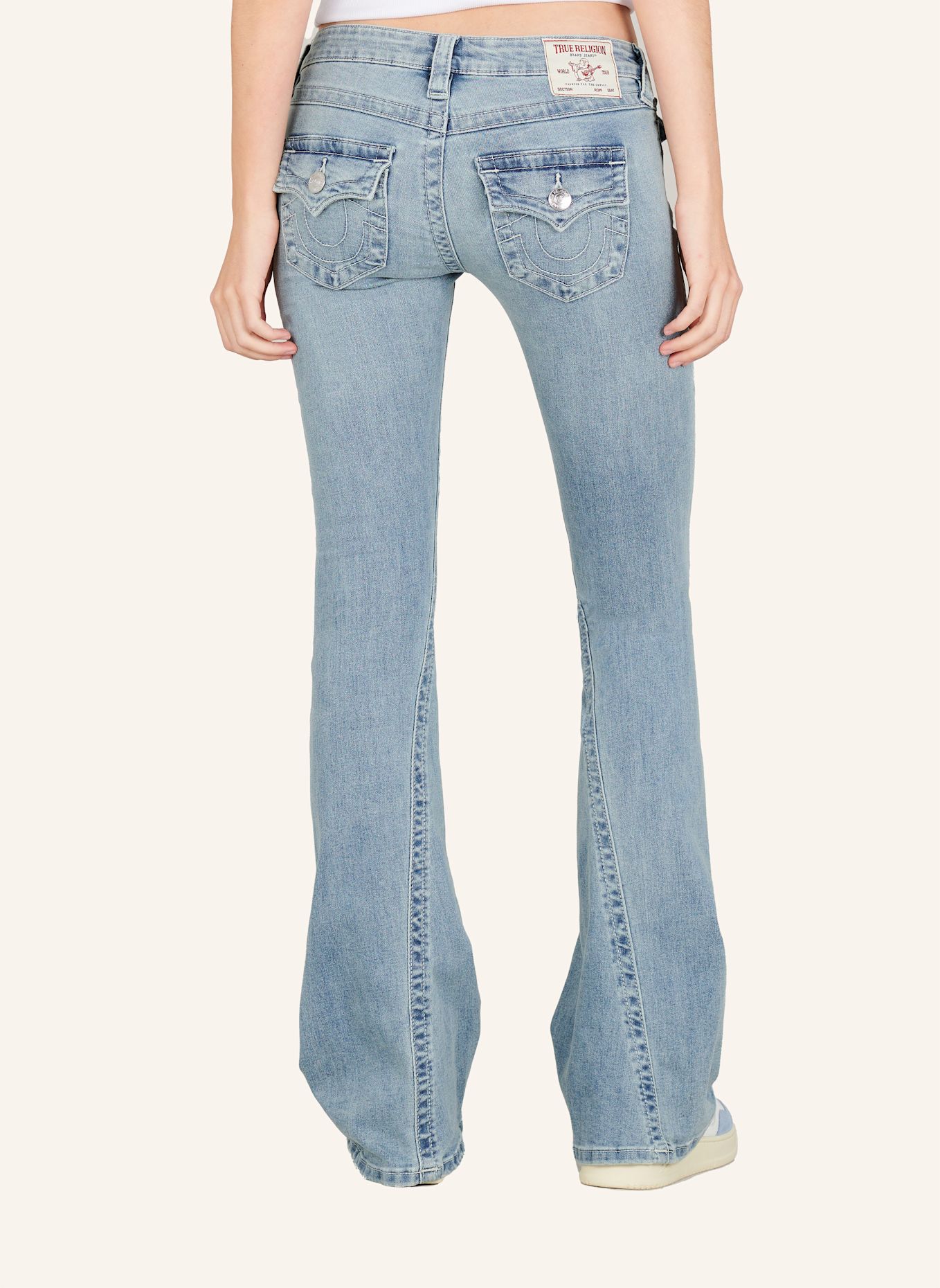 TRUE RELIGION Jeans JOEY: HELLBLAU / HELLGRAU