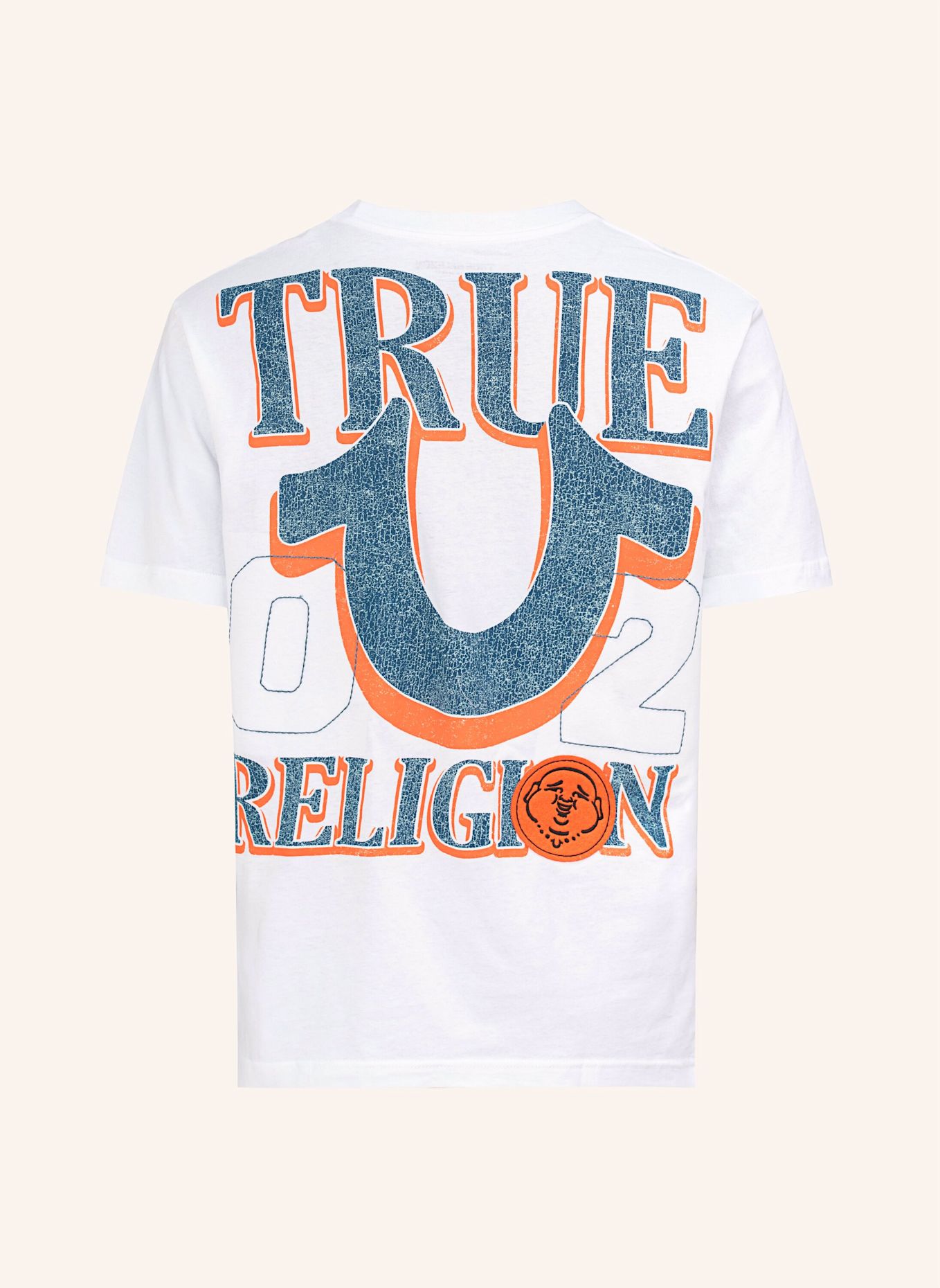 TRUE RELIGION T-Shirt: WEISS