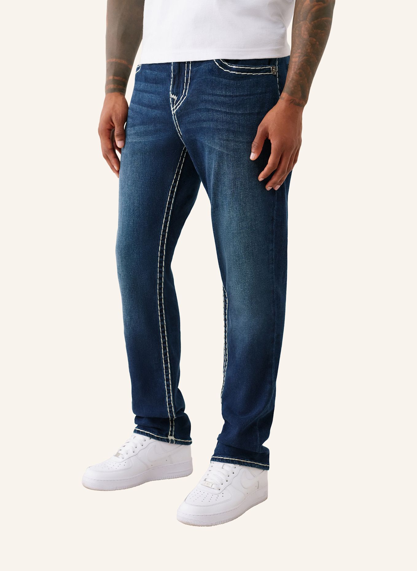 TRUE RELIGION Jeans ROCCO: SCHWARZ