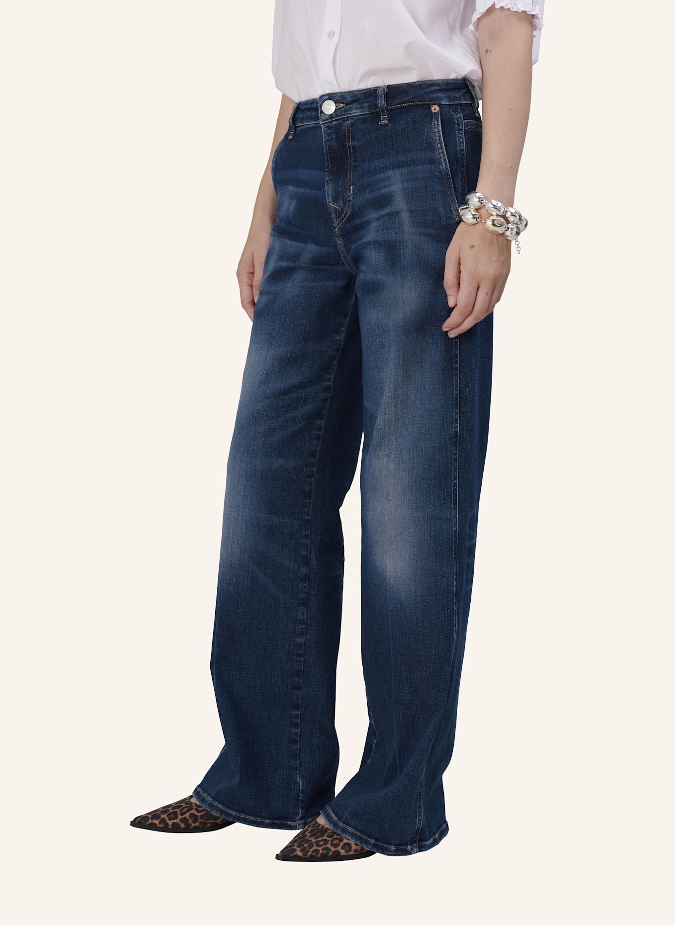 TRUE RELIGION Jeans LAUREN: BLAUGRAU / DUNKELBLAU
