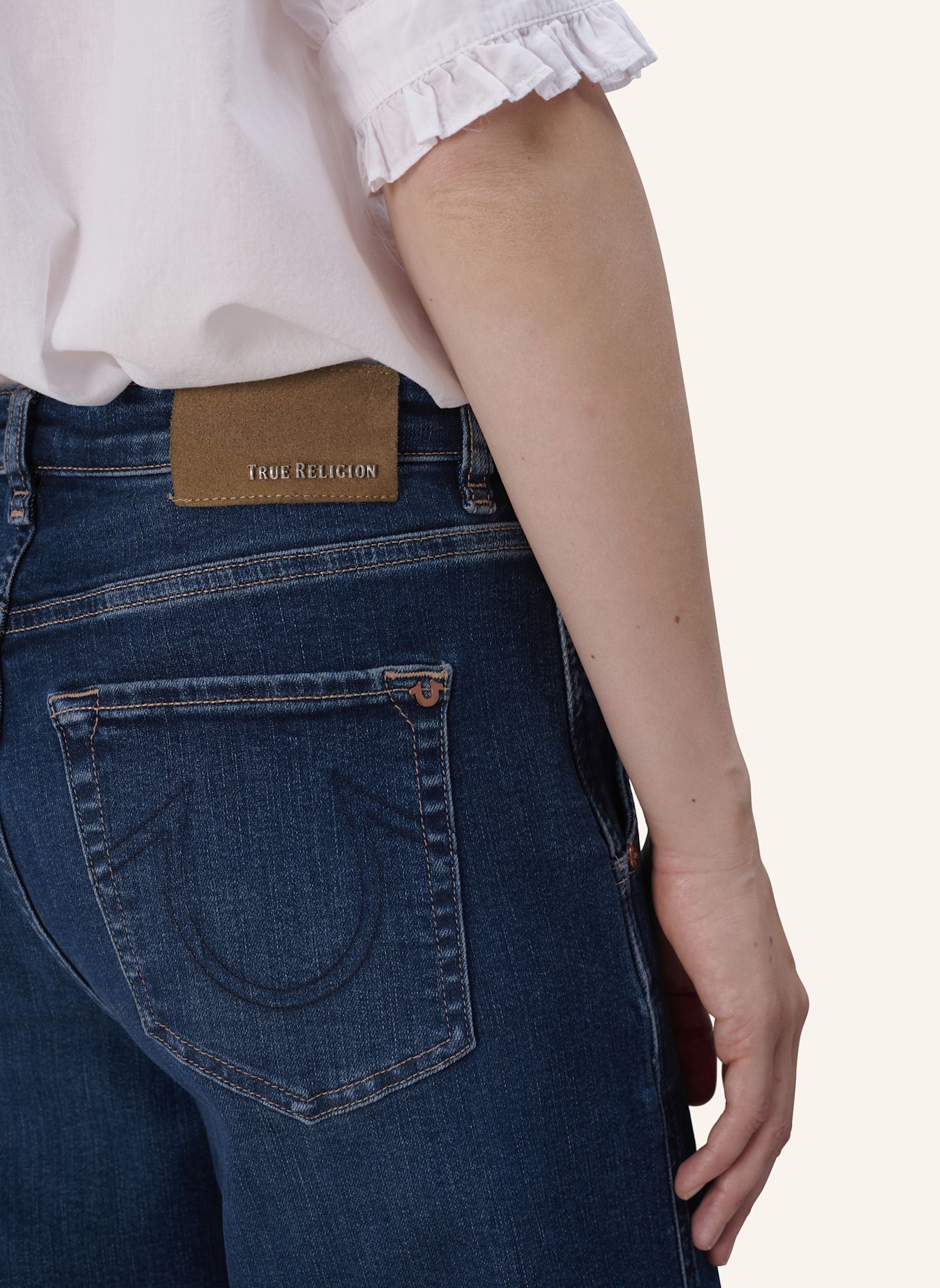 TRUE RELIGION Jeans LAUREN: BLAUGRAU / DUNKELBLAU