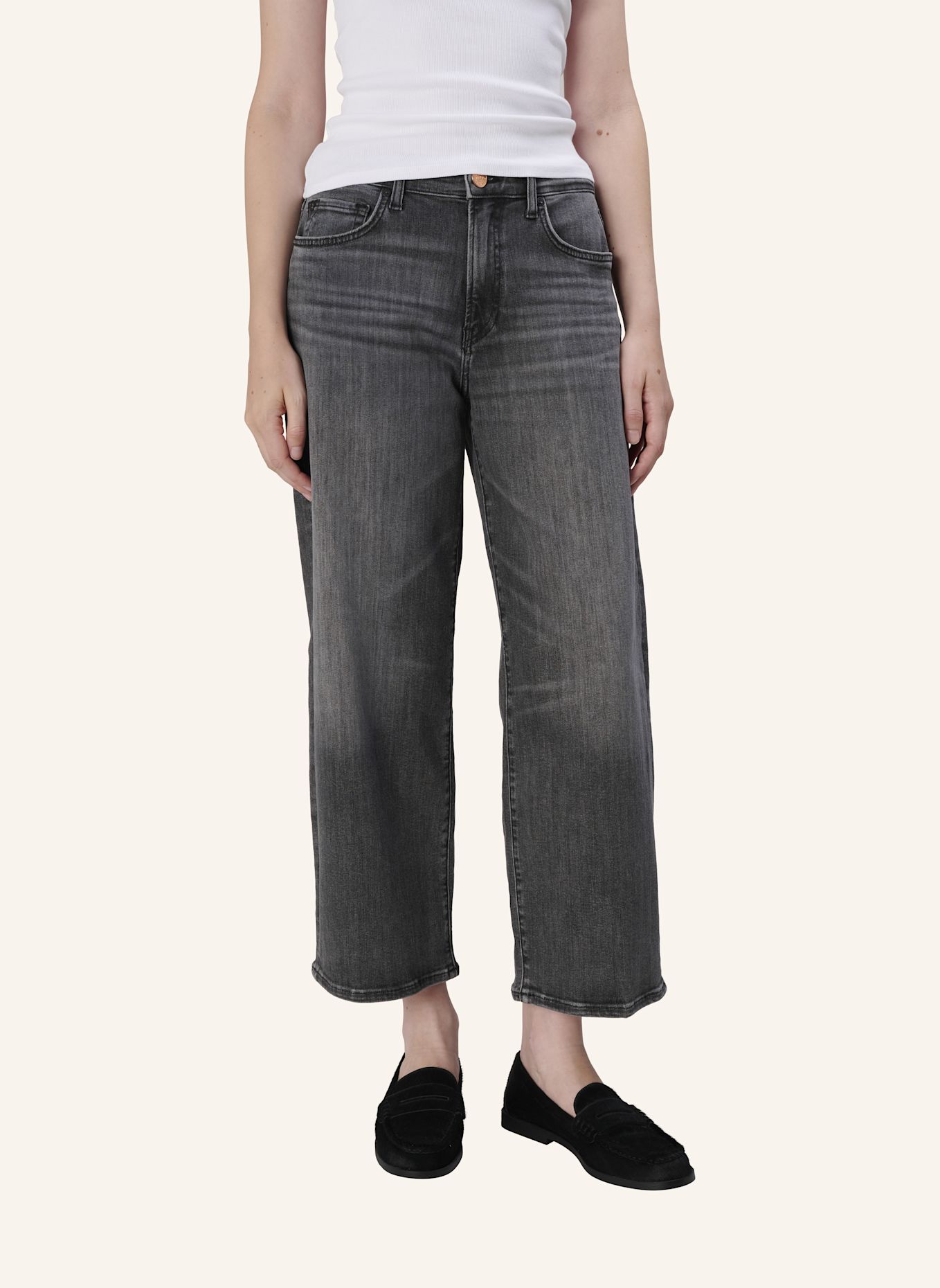 TRUE RELIGION Straight Jeans VOLUME: SCHWARZ