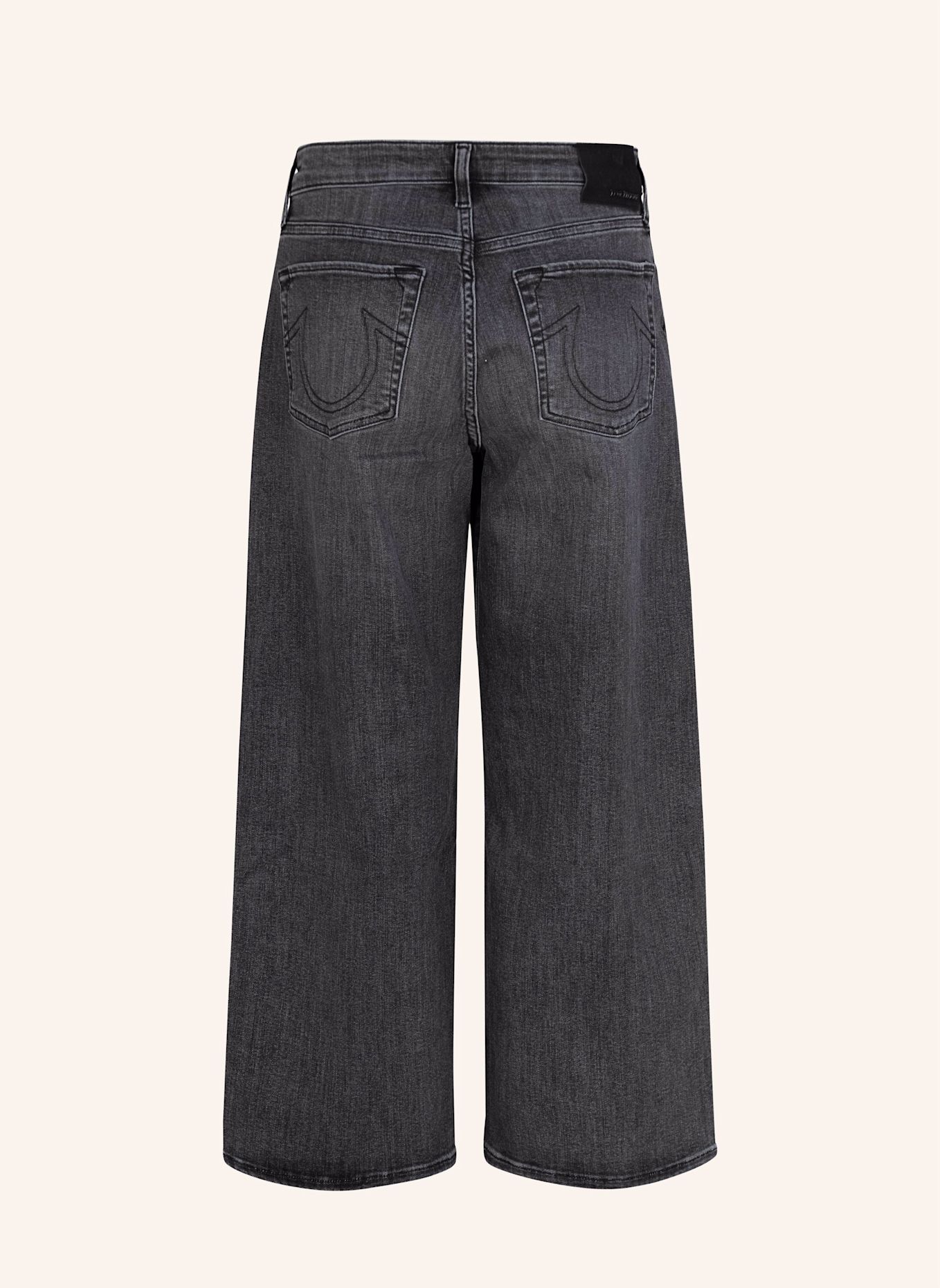 TRUE RELIGION Straight Jeans VOLUME: SCHWARZ