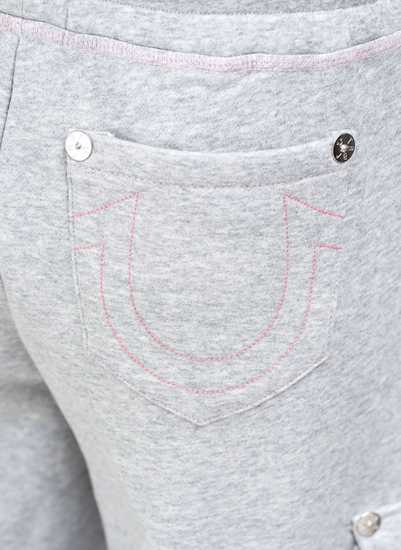 TRUE RELIGION Sweatpant CRYSTAL: GRAU