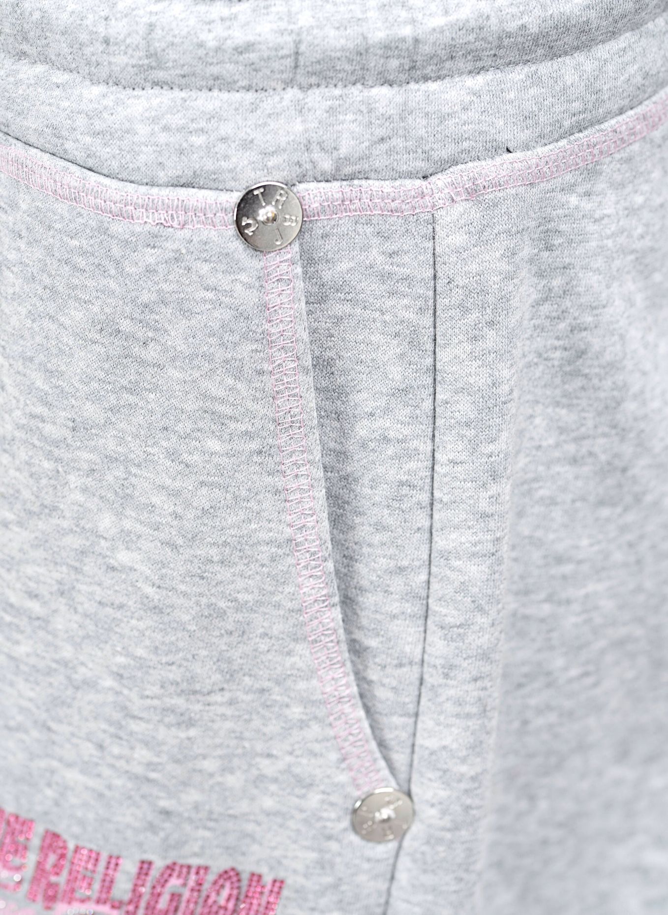 TRUE RELIGION Sweatpant CRYSTAL: GRAU