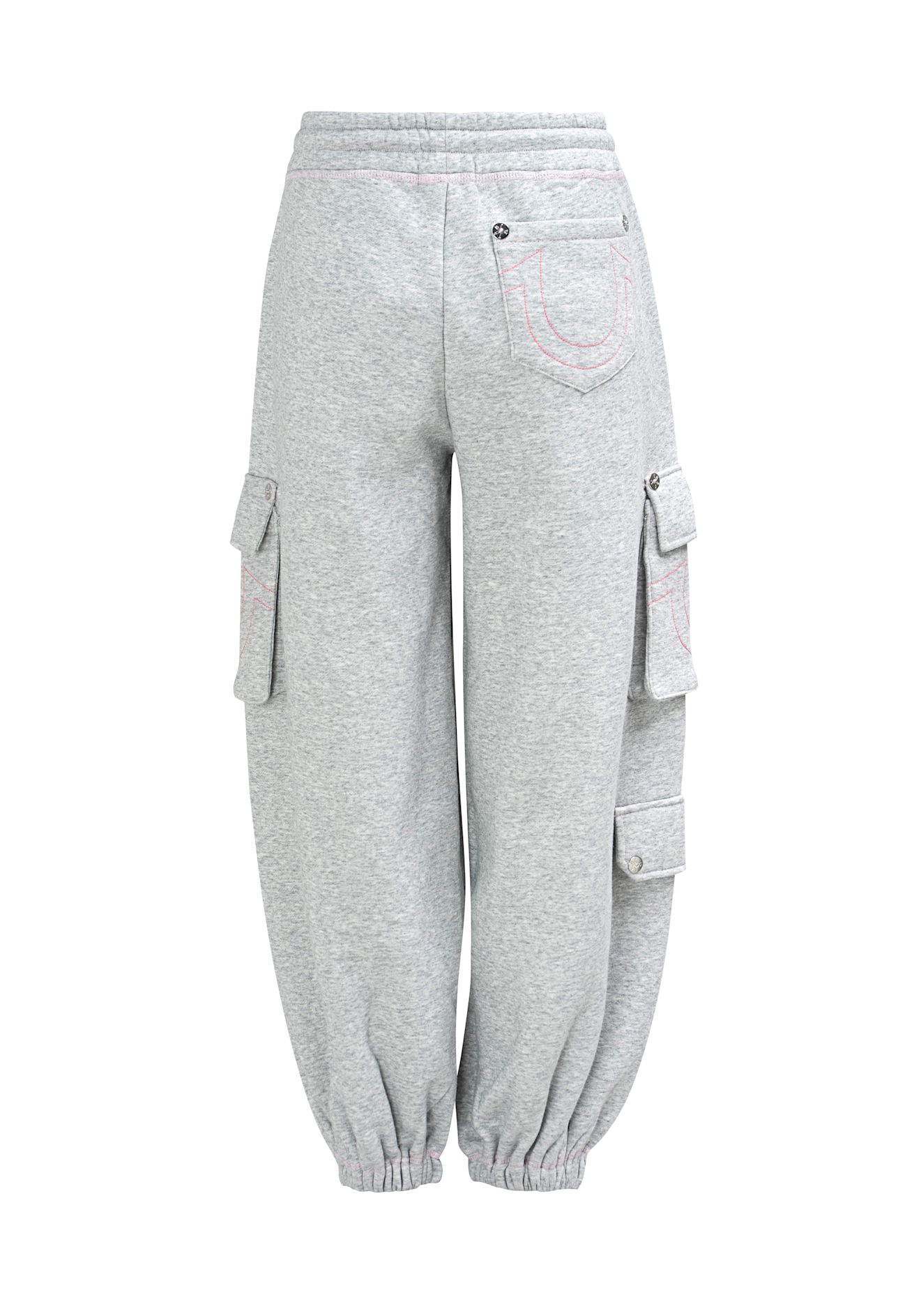 TRUE RELIGION Sweatpant CRYSTAL: GRAU