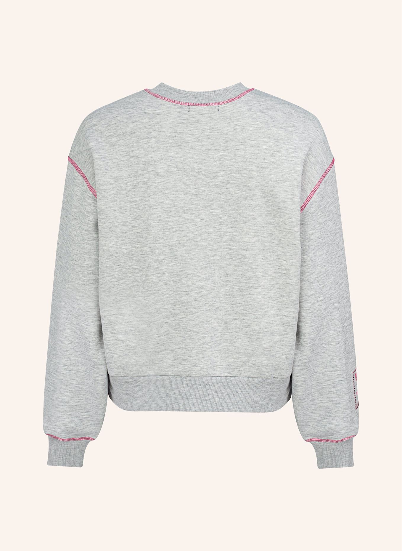 TRUE RELIGION Sweatshirt CRYSTAL: GRAU
