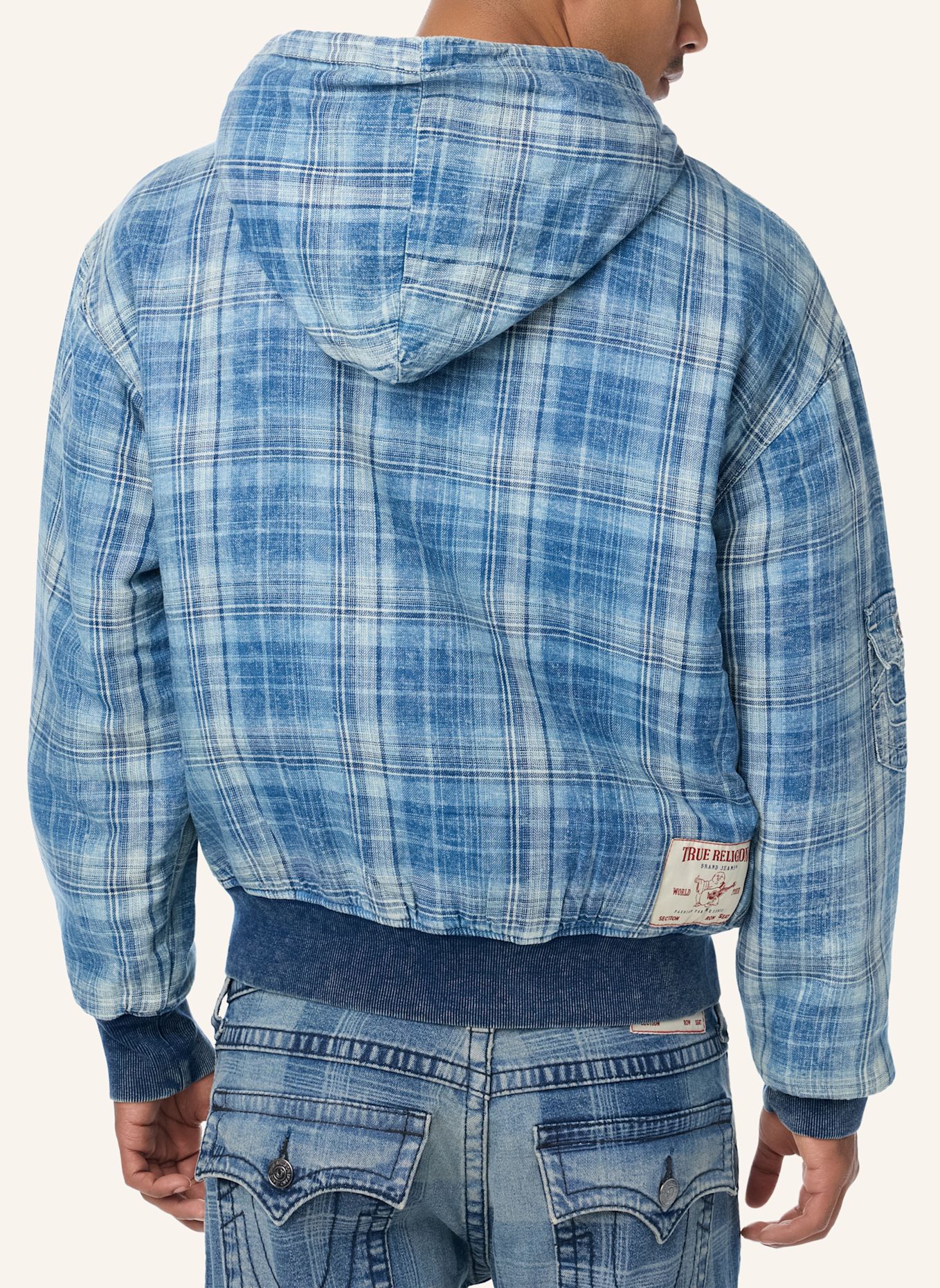 TRUE RELIGION Jacke: SCHWARZ