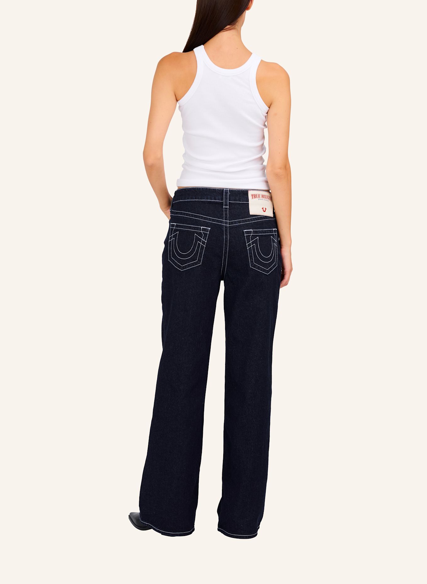 TRUE RELIGION Jeans BAGGY BOBBI: BLAU