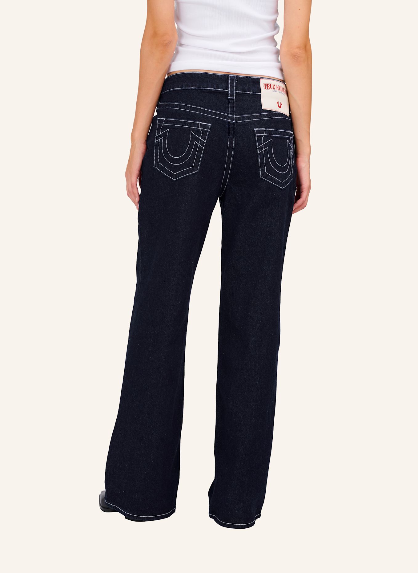 TRUE RELIGION Jeans BAGGY BOBBI: BLAU