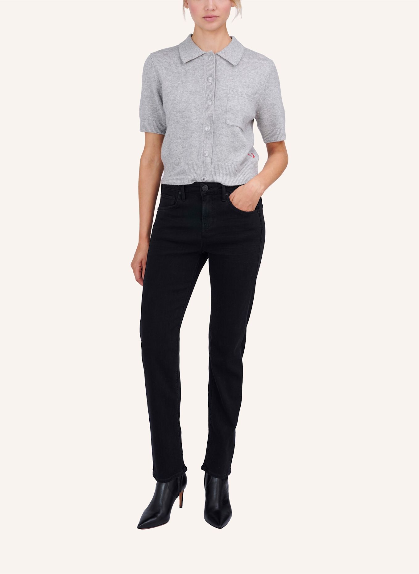 TRUE RELIGION Jeans PIPER: SCHWARZ