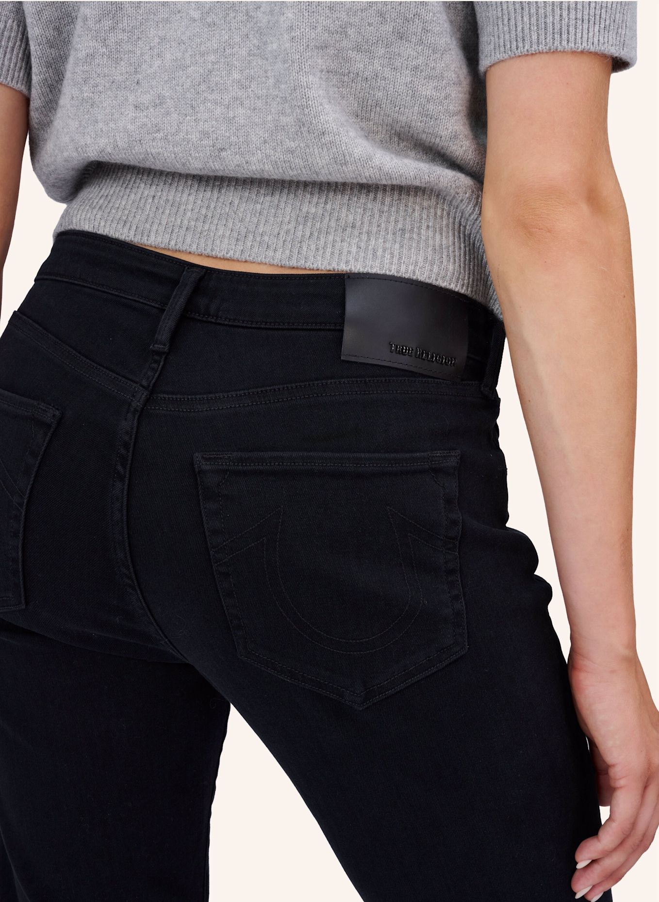 TRUE RELIGION Jeans PIPER: SCHWARZ