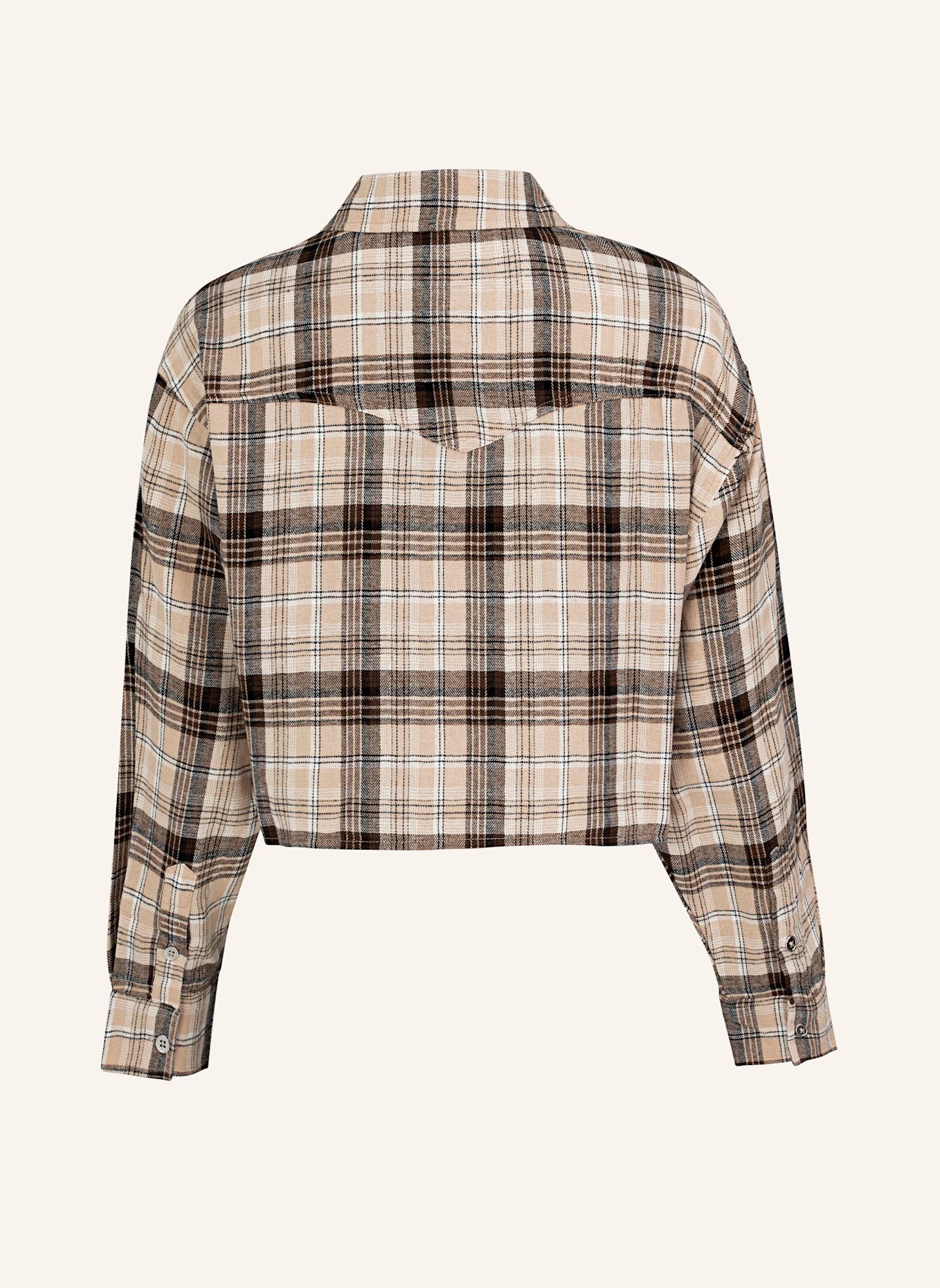 TRUE RELIGION Karohemd: BRAUN