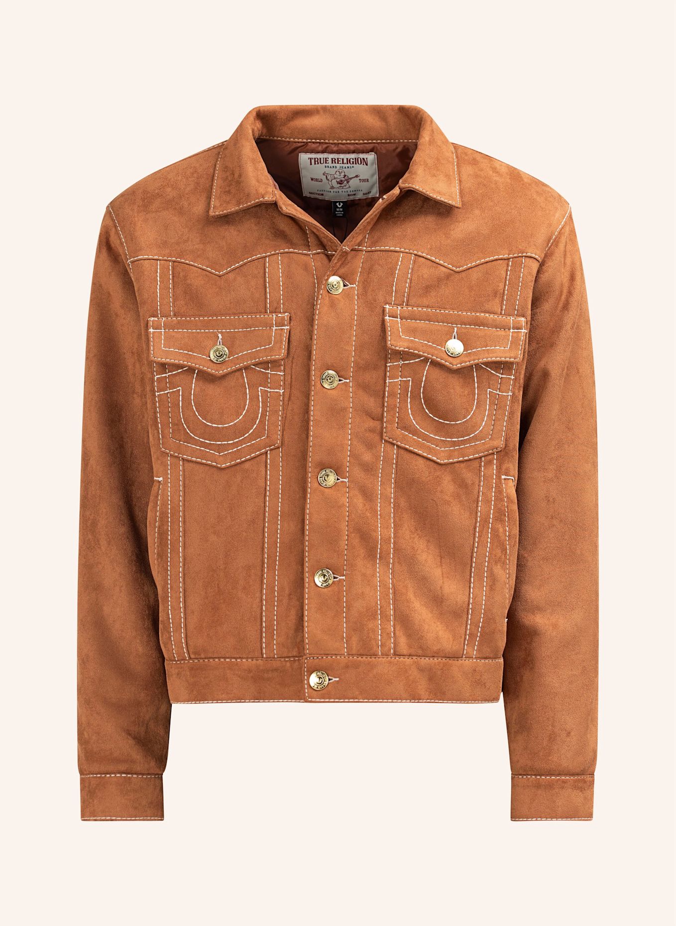 TRUE RELIGION Jacke JIMMY: BRAUN