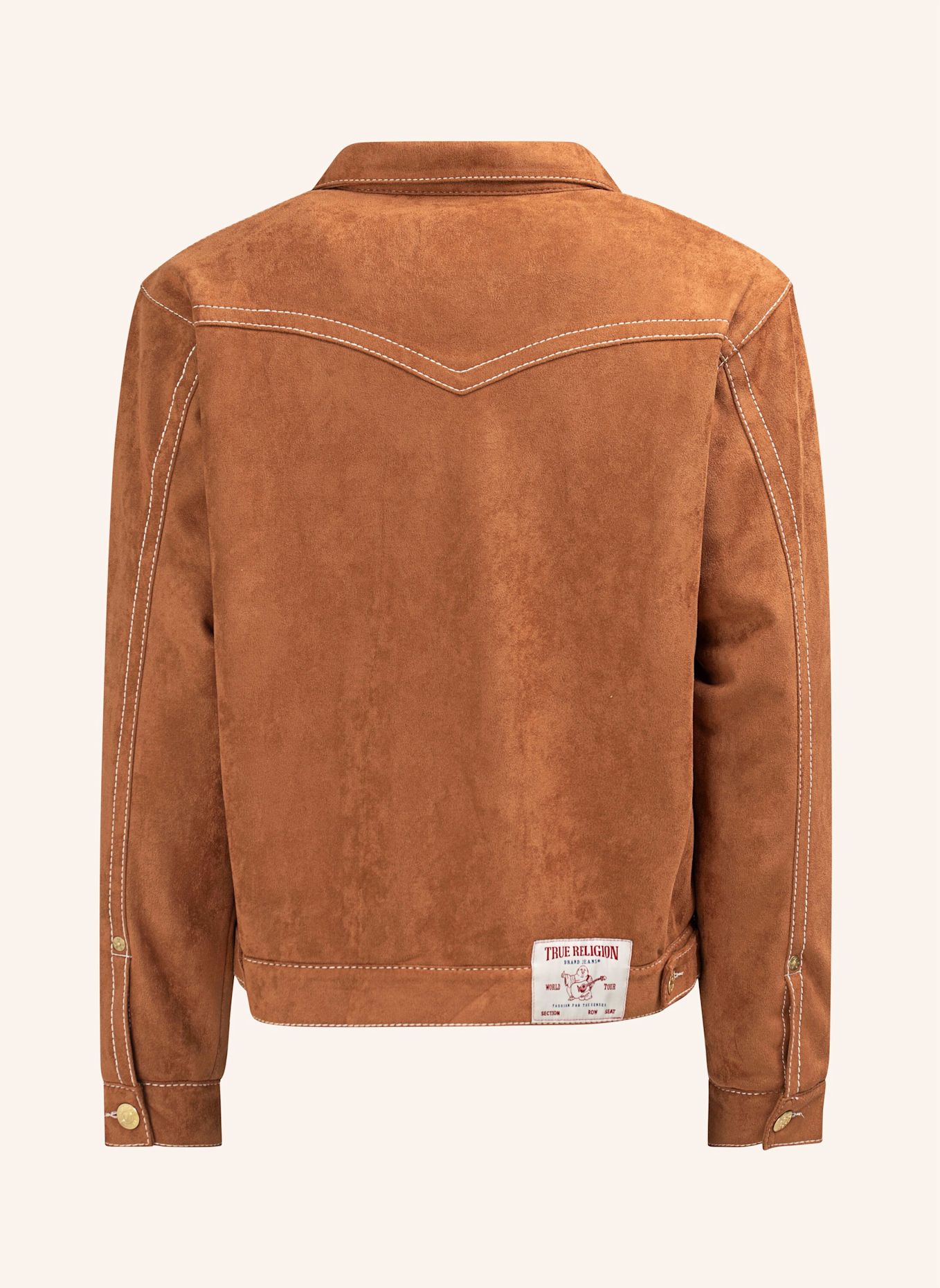 TRUE RELIGION Jacke JIMMY: BRAUN