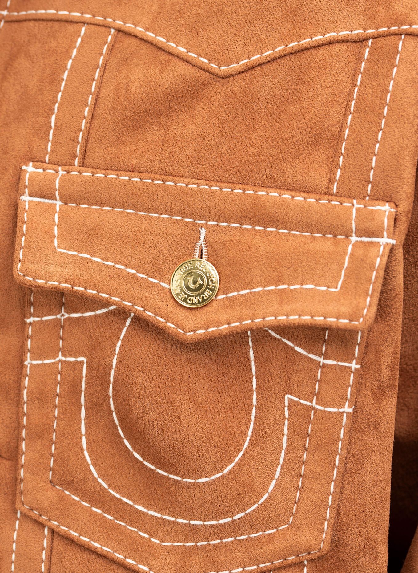 TRUE RELIGION Jacke JIMMY: BRAUN