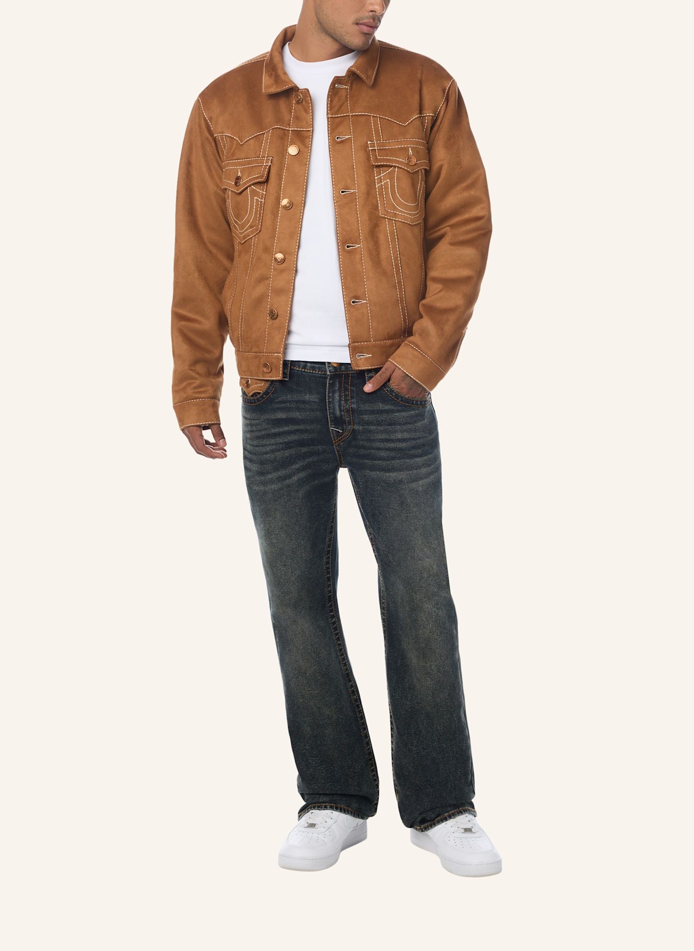 TRUE RELIGION Jeans BILLY BOOTCUT: BLAU