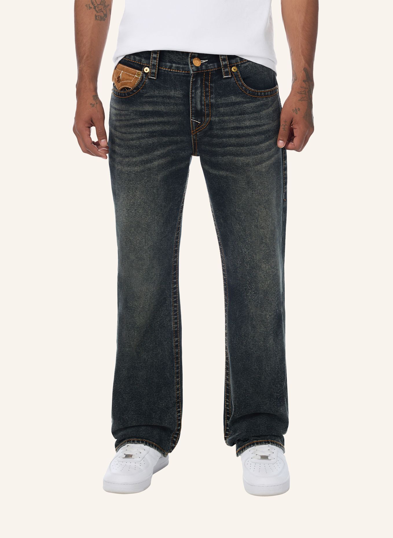 TRUE RELIGION Jeans BILLY BOOTCUT: BLAU