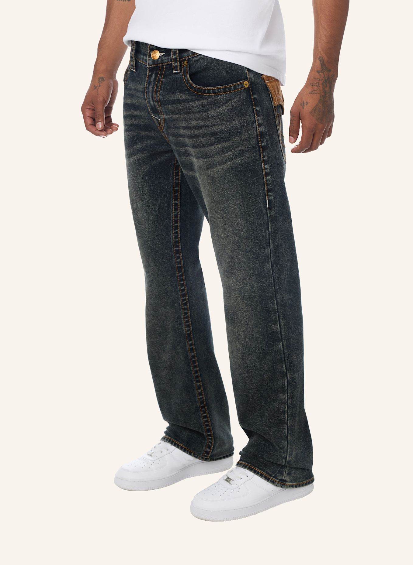 TRUE RELIGION Jeans BILLY BOOTCUT: BLAU