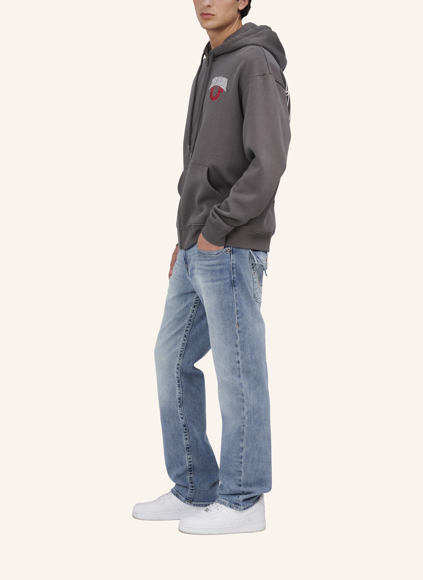 TRUE RELIGION Jeans RICKY: BLAU