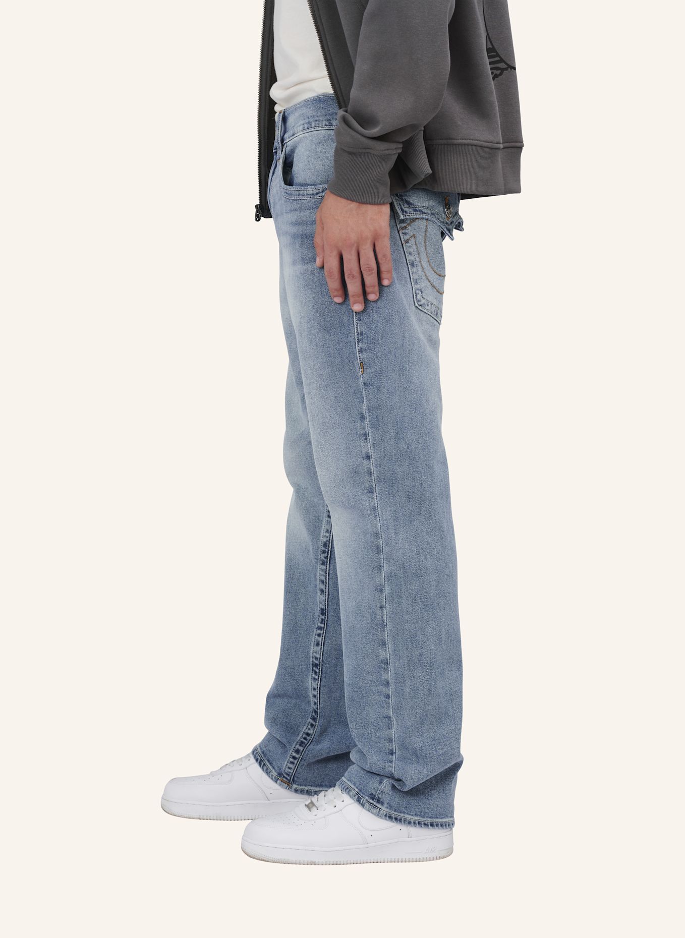 TRUE RELIGION Jeans RICKY: BLAU