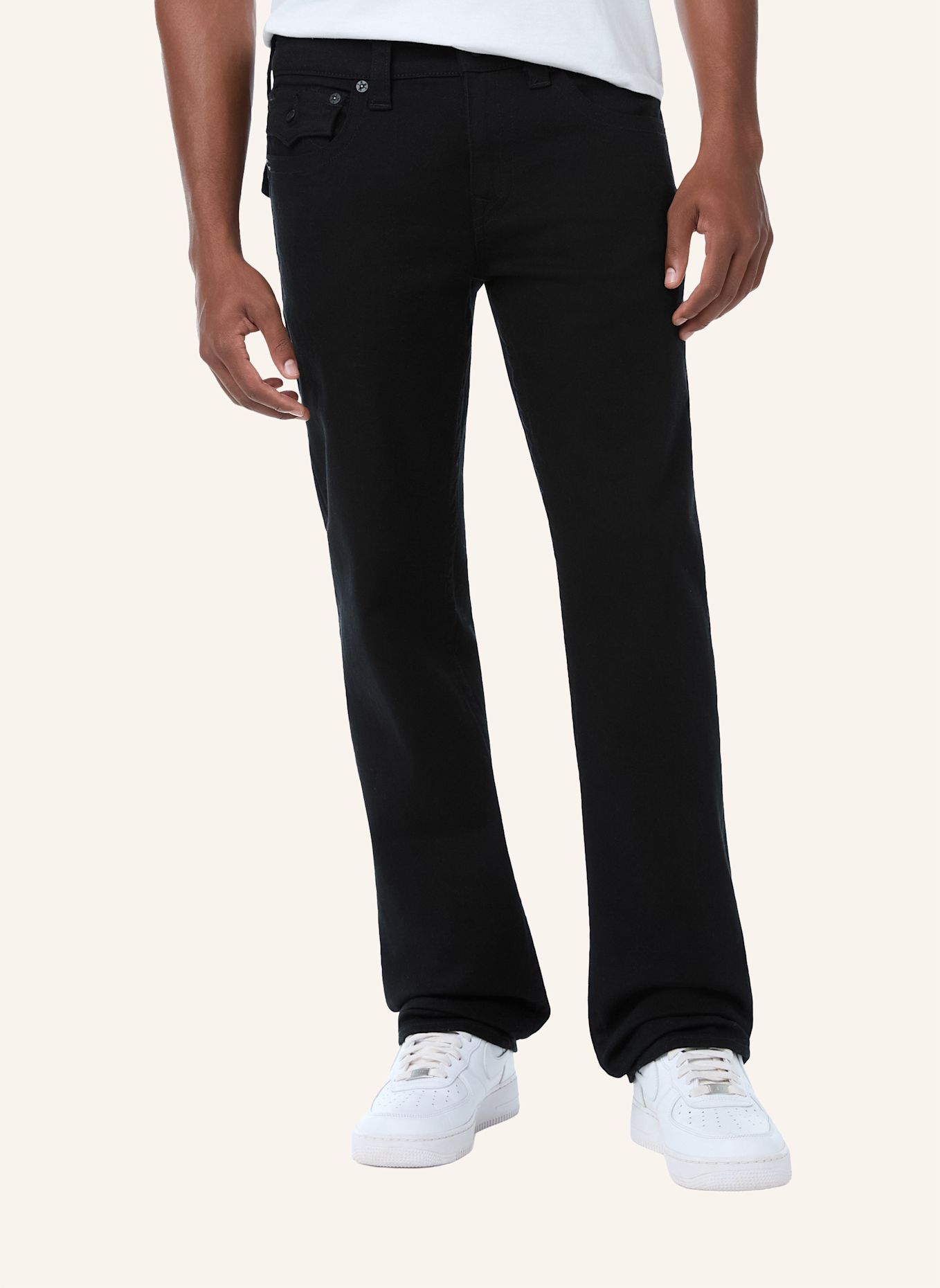TRUE RELIGION Jeans RICKY STRAIGHT: SCHWARZ