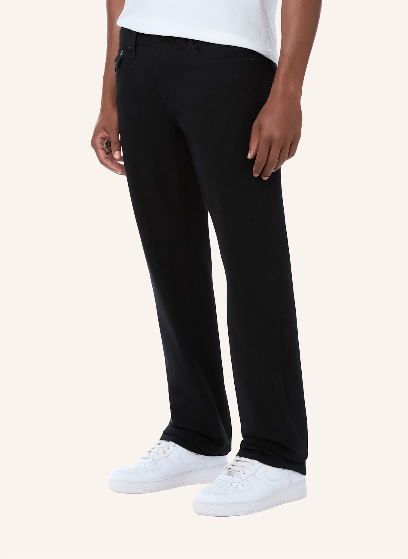 TRUE RELIGION Jeans RICKY STRAIGHT: SCHWARZ