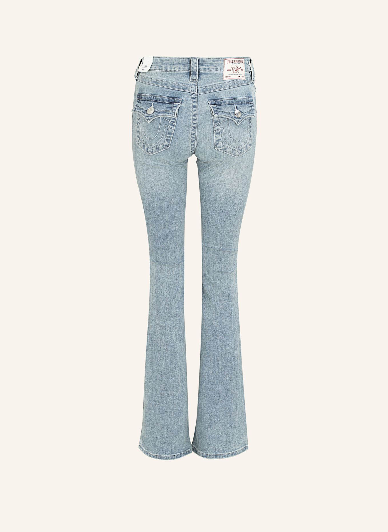 TRUE RELIGION Jeans BECCA: HELLBLAU / HELLGRAU